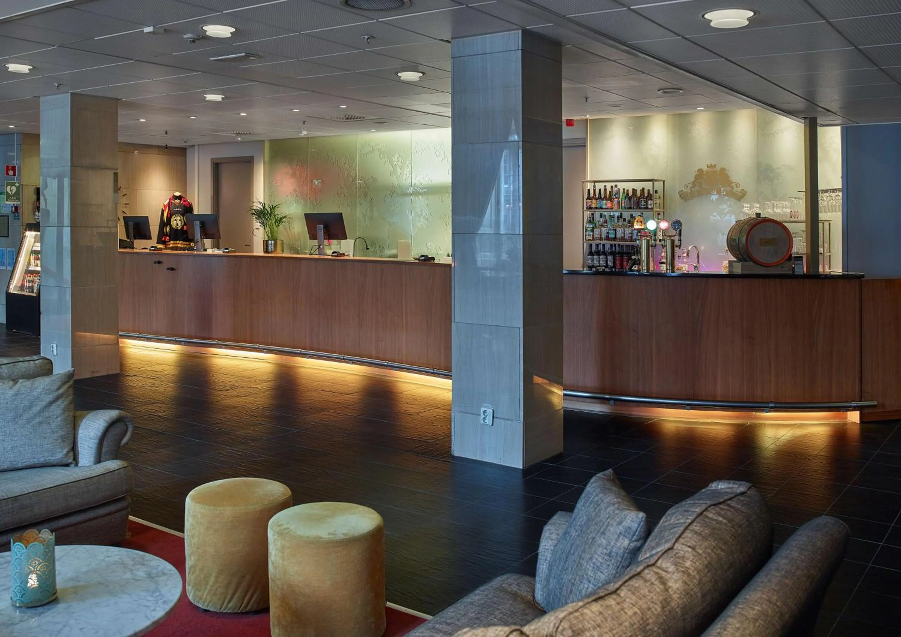 Lobby or reception in Scandic CH
