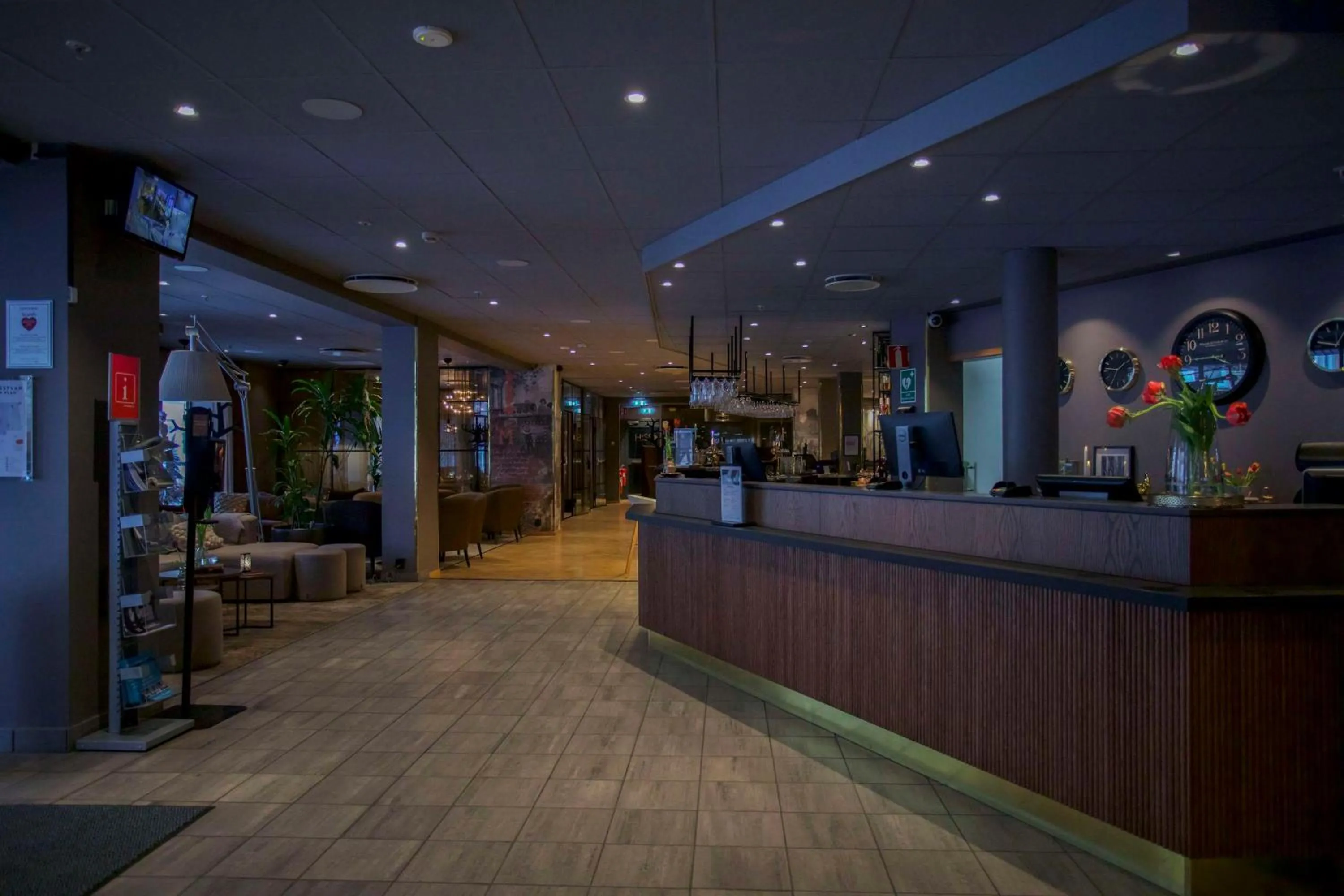 Lobby or reception in Scandic Karlstad City