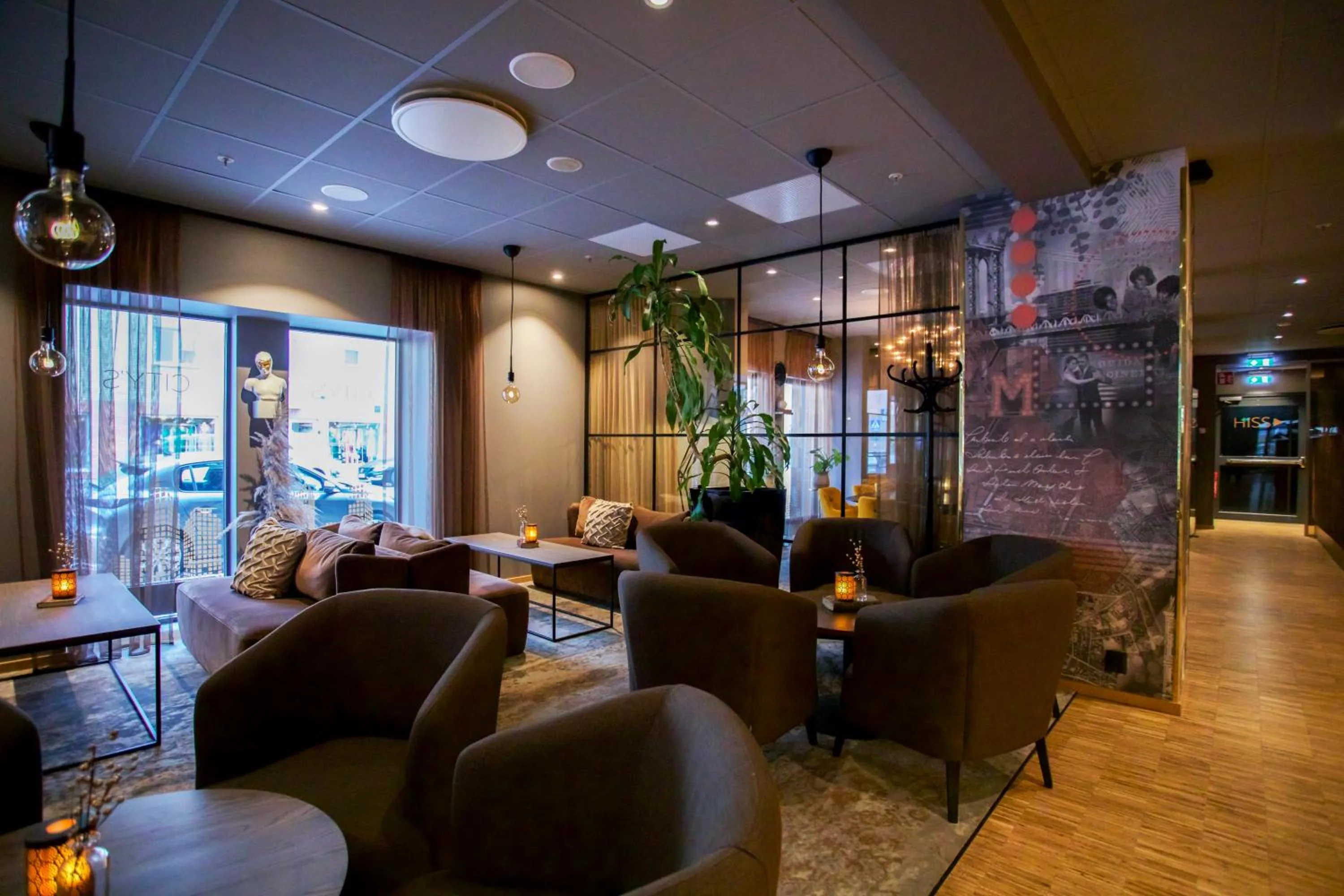 Living room in Scandic Karlstad City