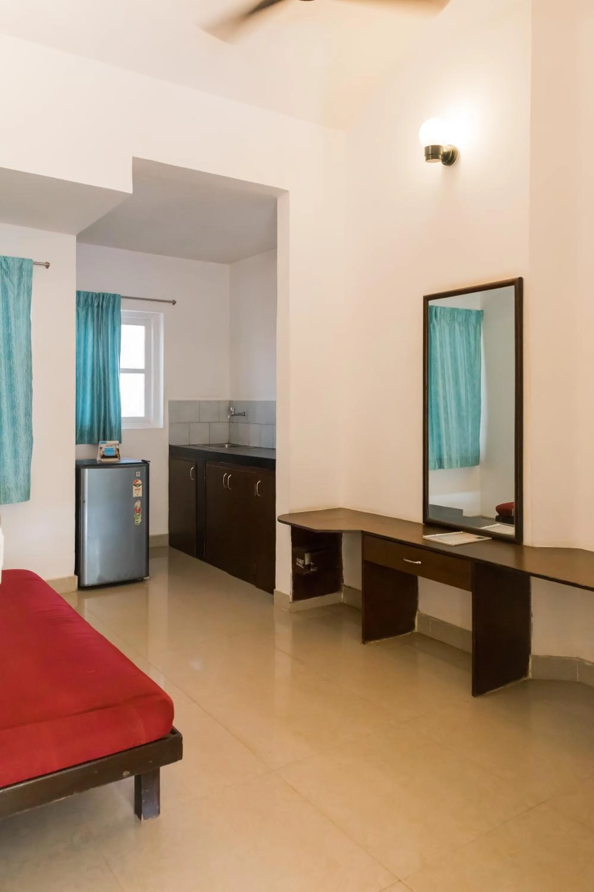 Seating area, Bed in Santiago Beach Resort