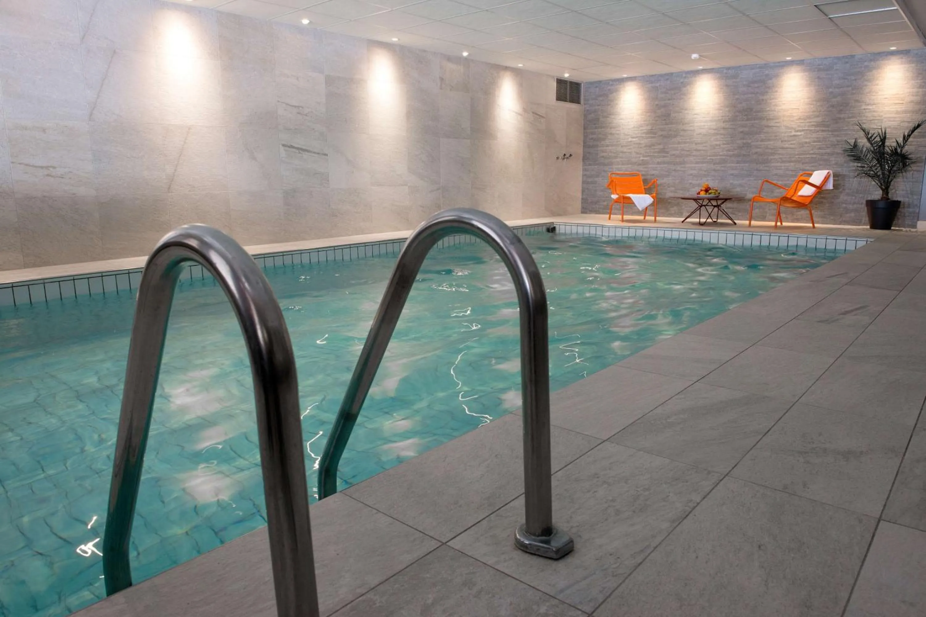 Pool view in Scandic Klarälven