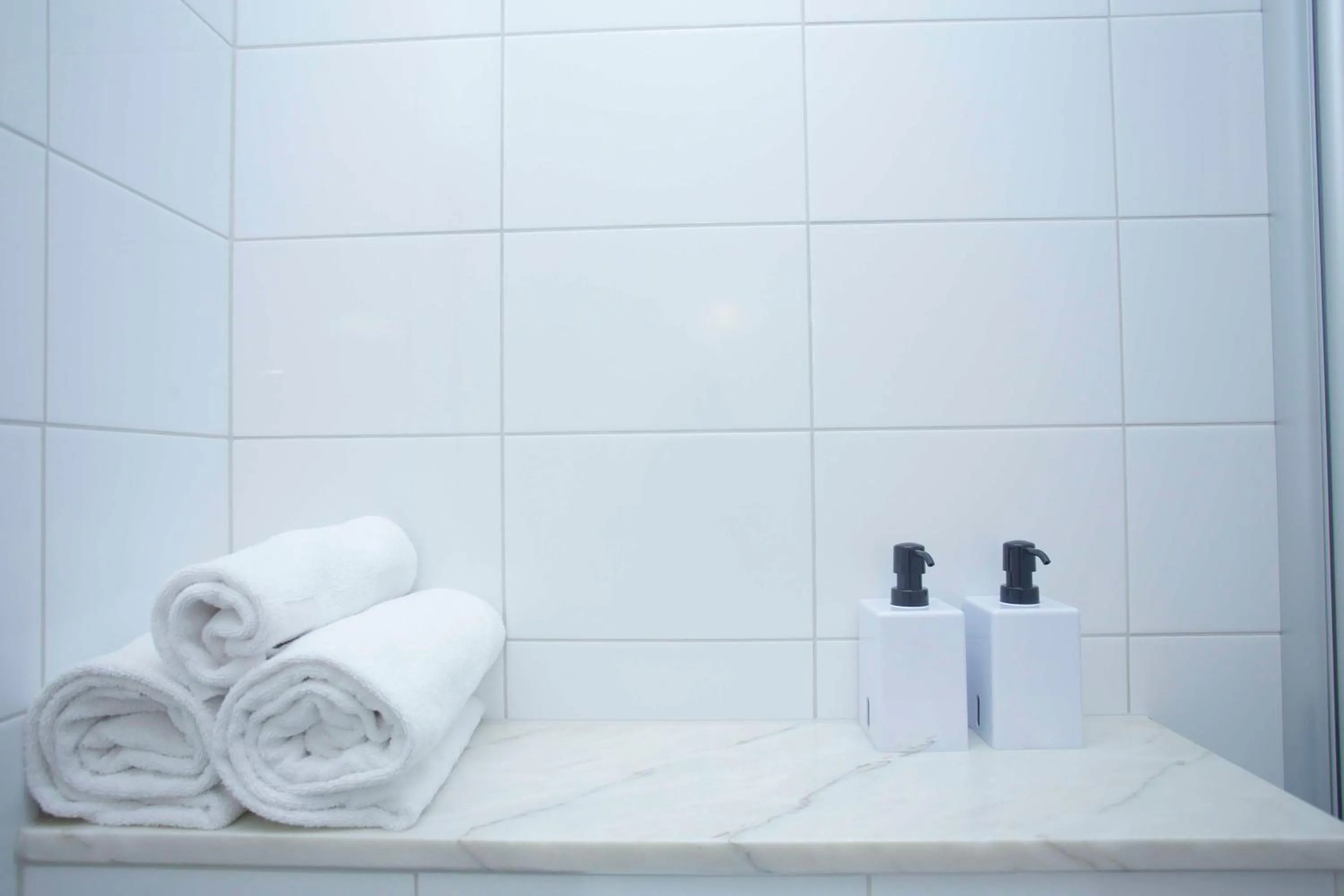 Bathroom in Scandic Klarälven