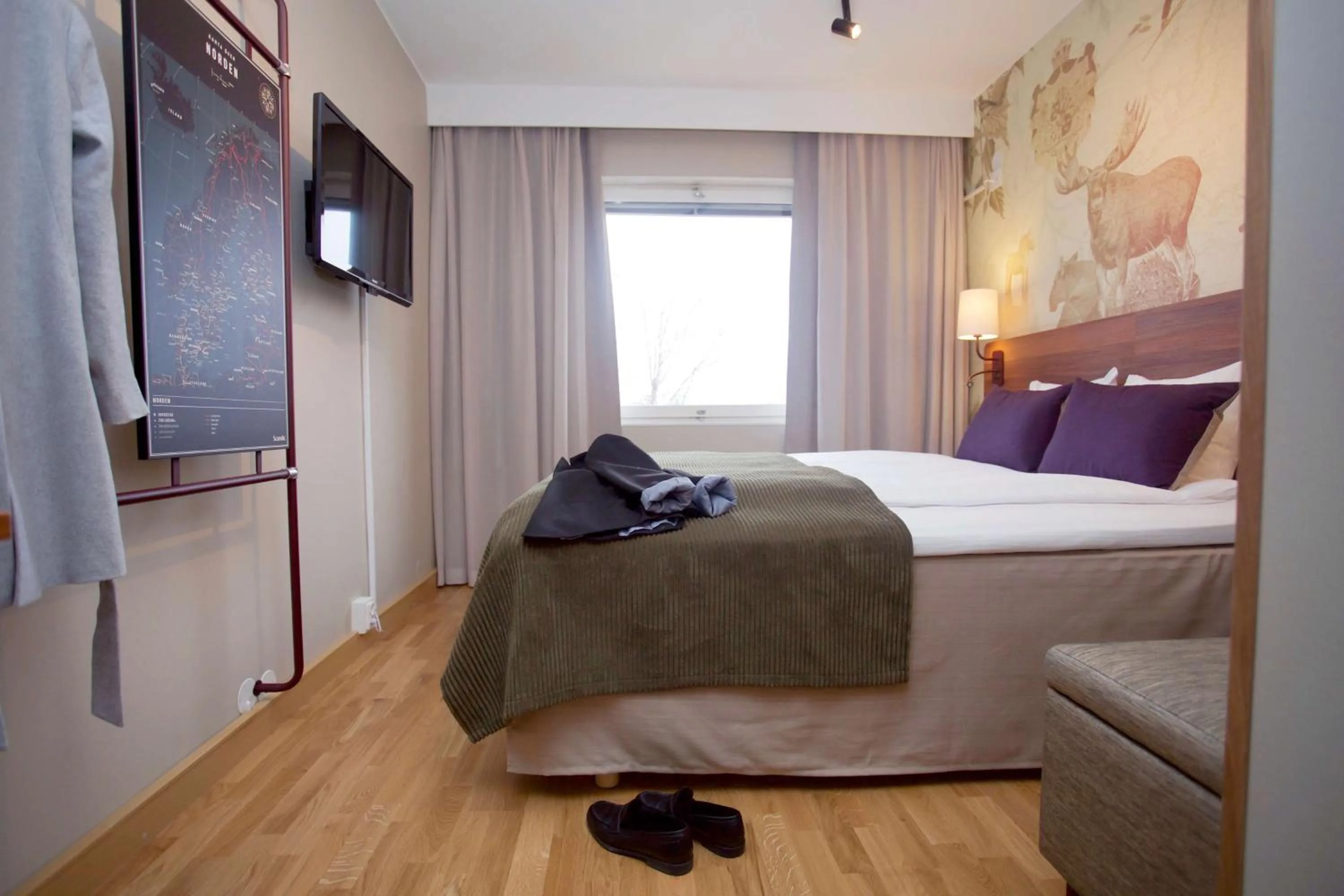 Bedroom, Bed in Scandic Klarälven