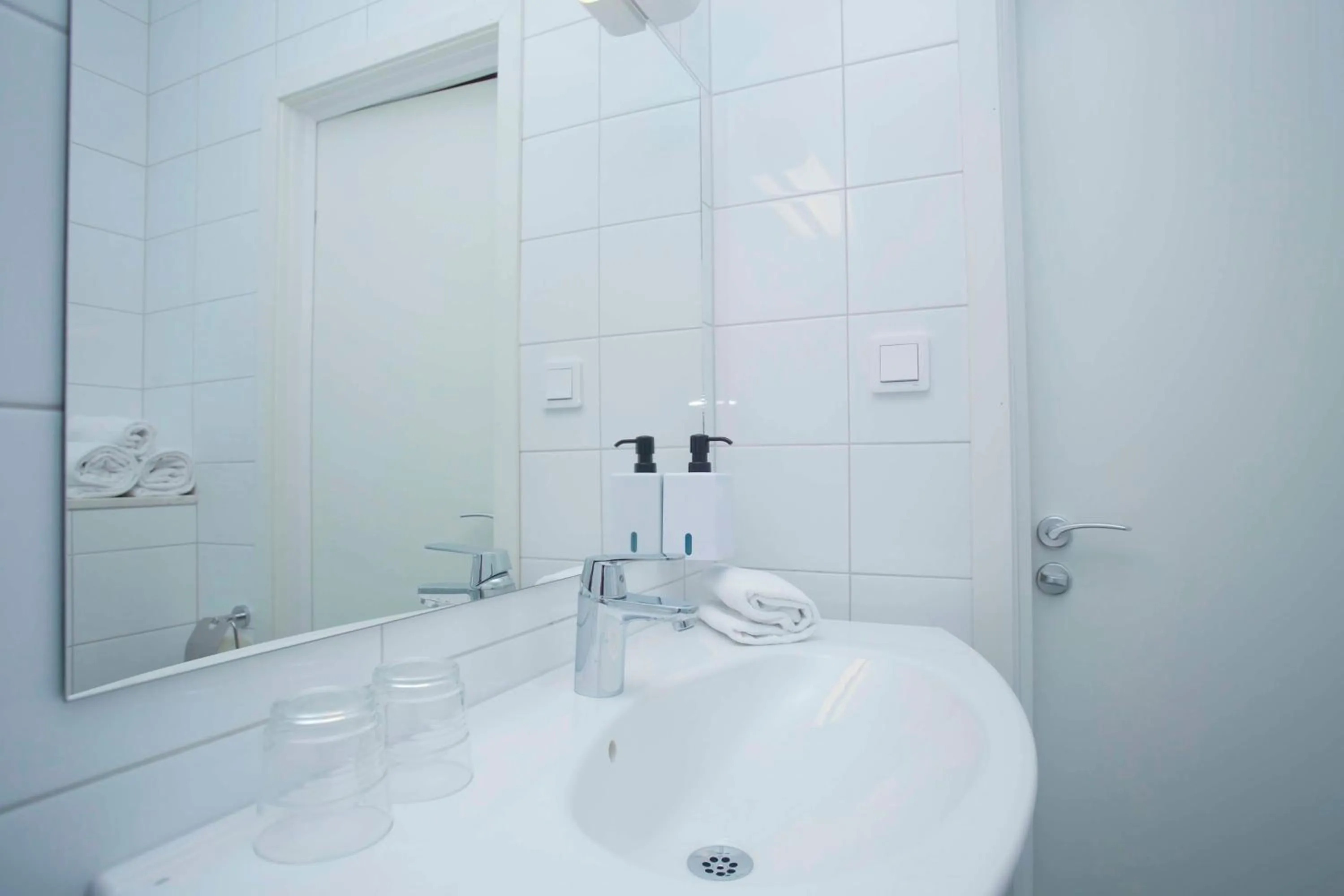 Bathroom in Scandic Klarälven