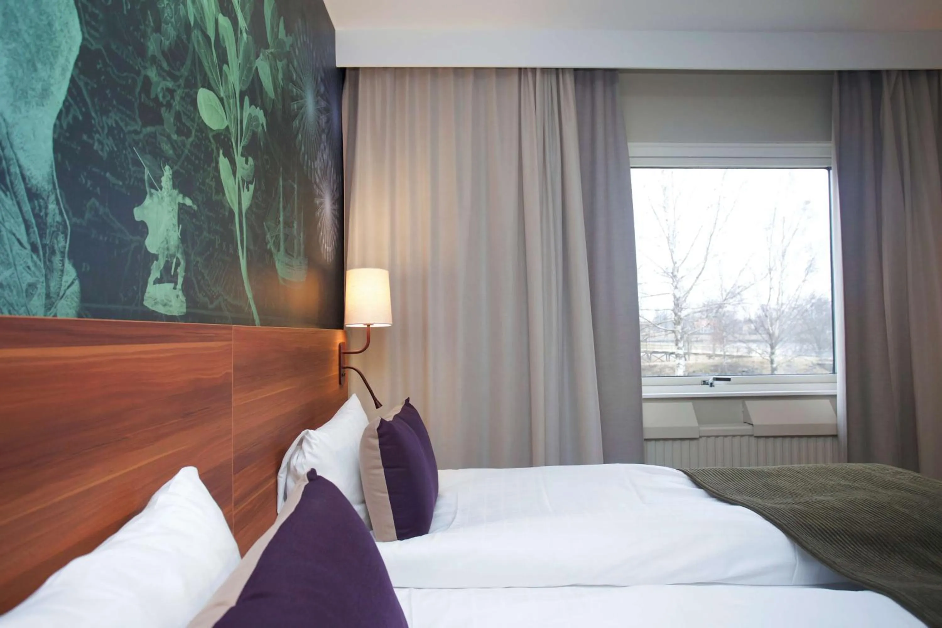 Photo of the whole room, Bed in Scandic Klarälven