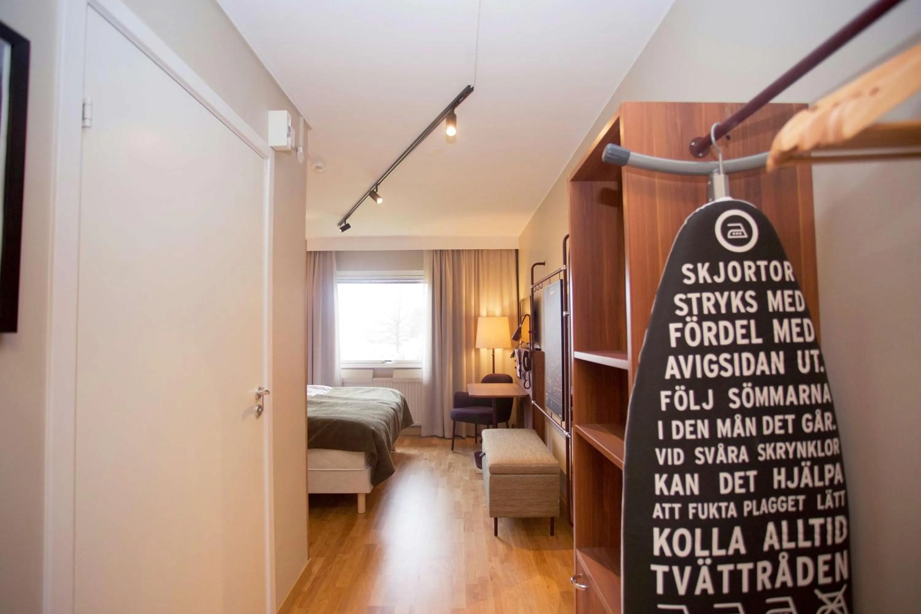 Photo of the whole room, Bed in Scandic Klarälven