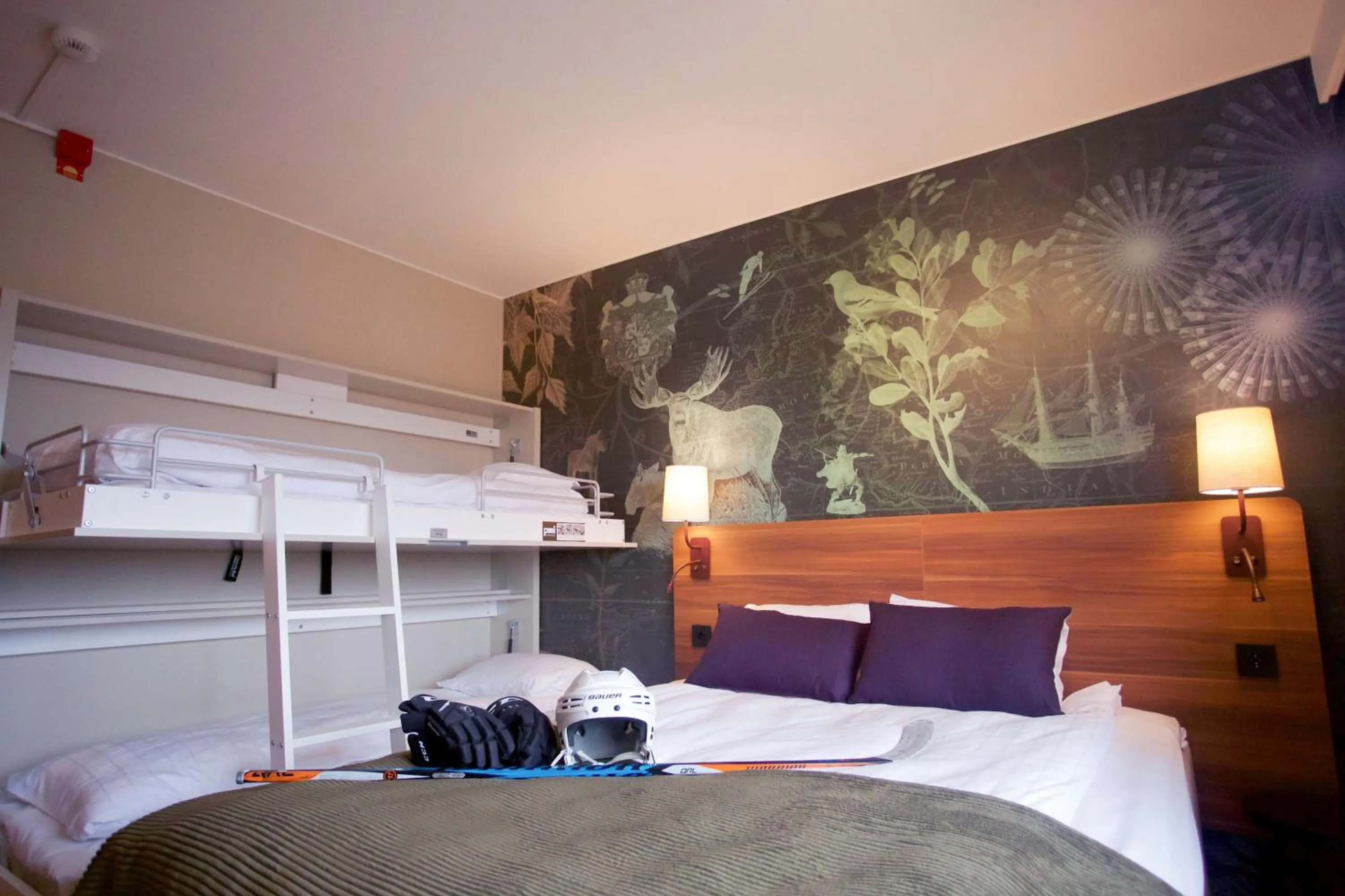 Photo of the whole room, Bed in Scandic Klarälven