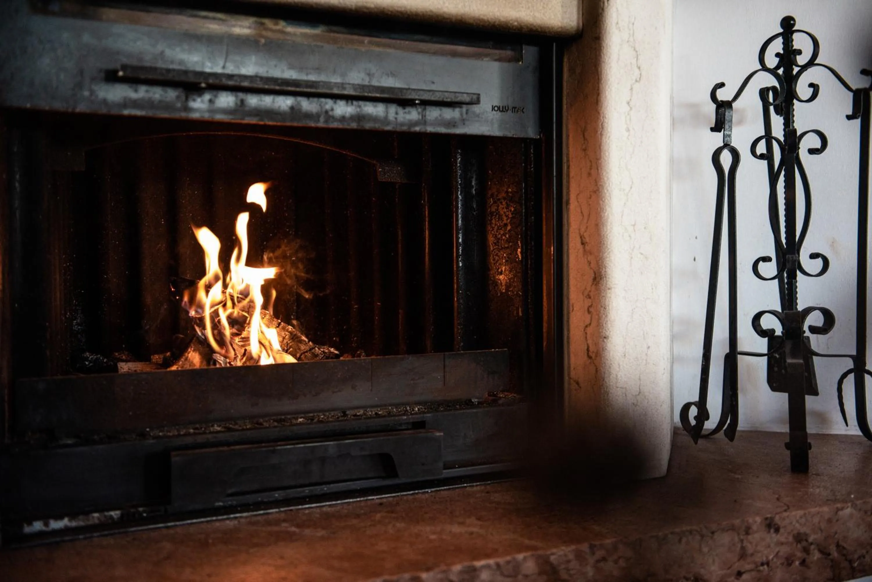 flat iron in Chalet Caminetto