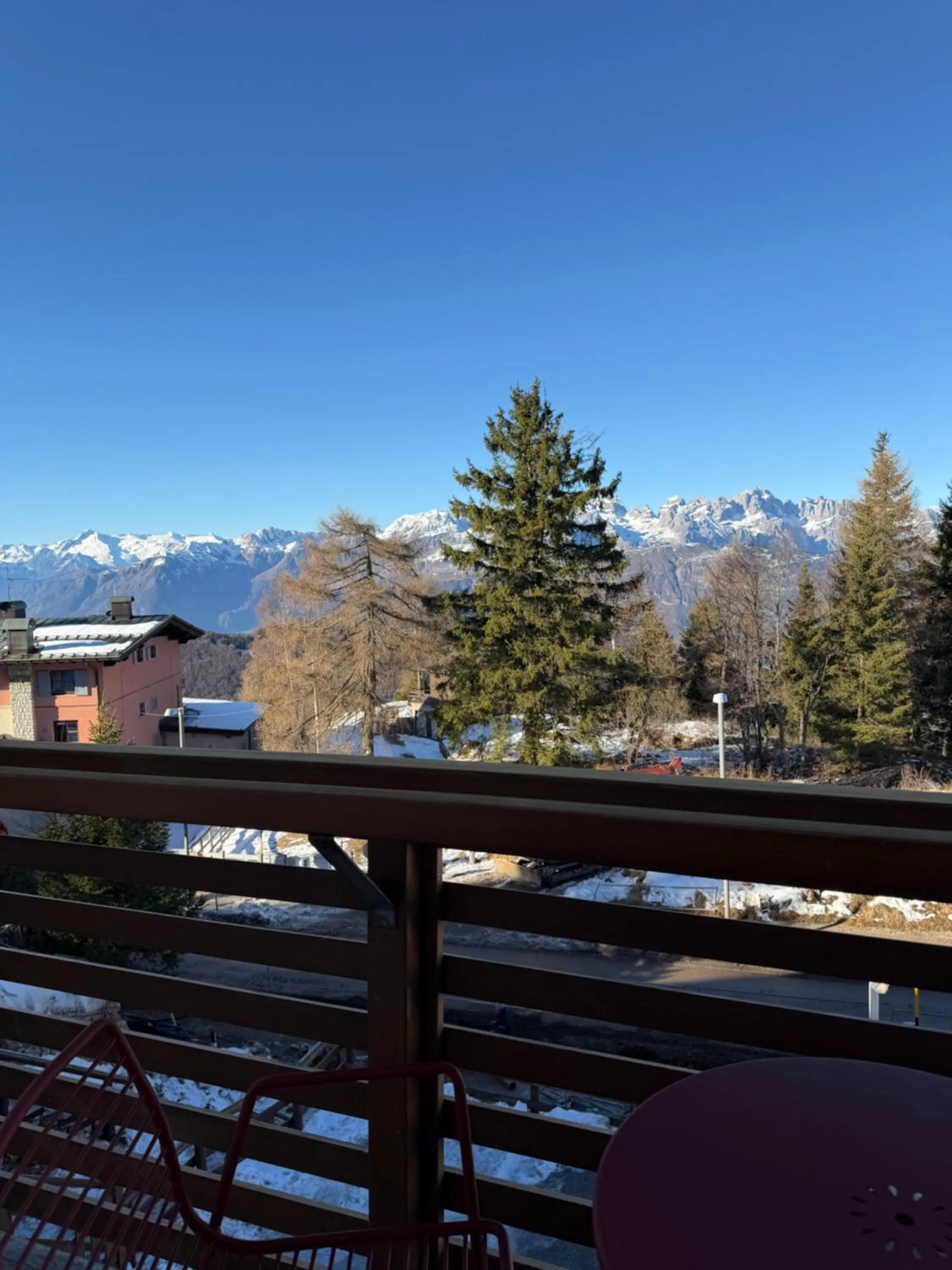 Natural landscape in Chalet Caminetto