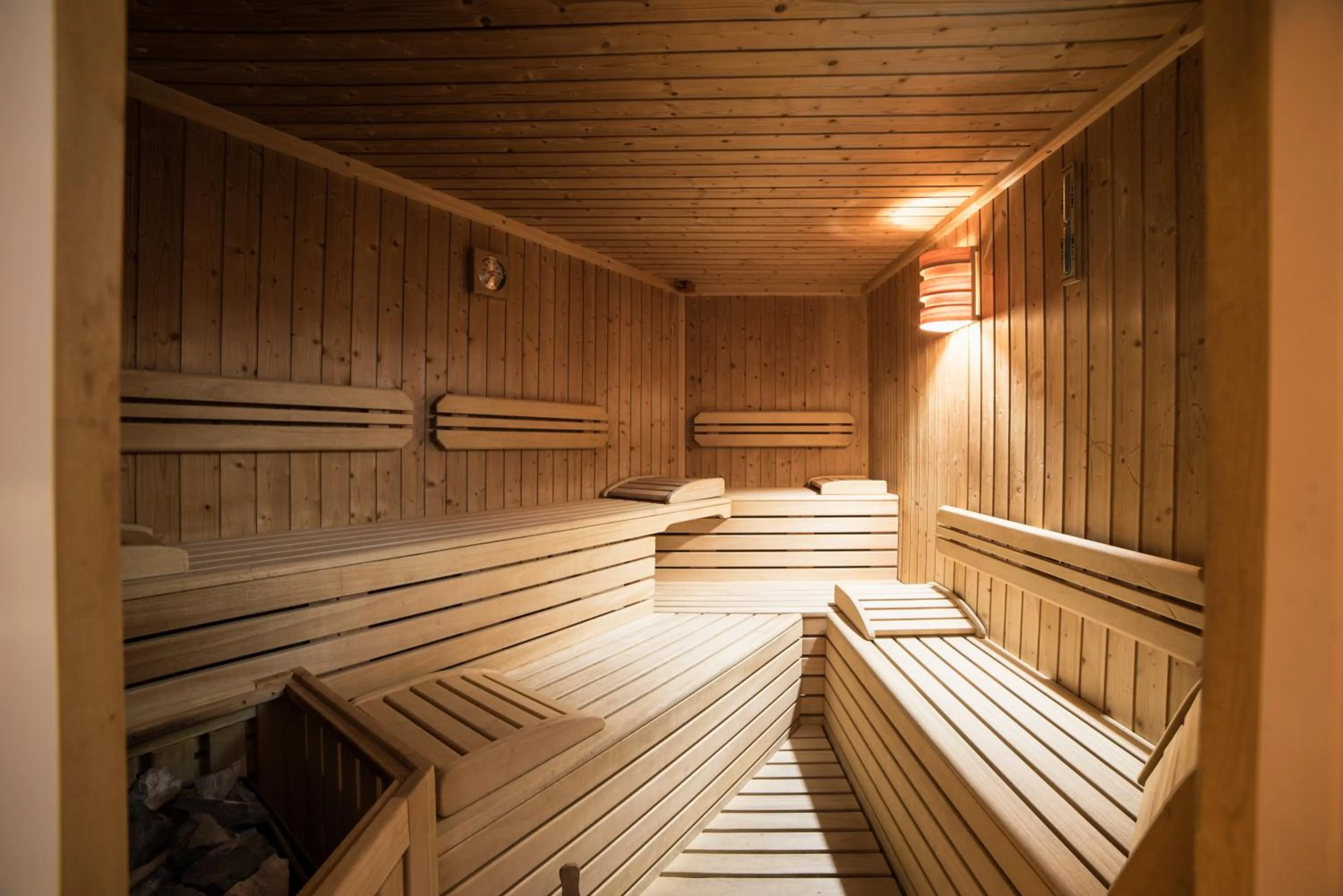 Sauna in Chalet Caminetto