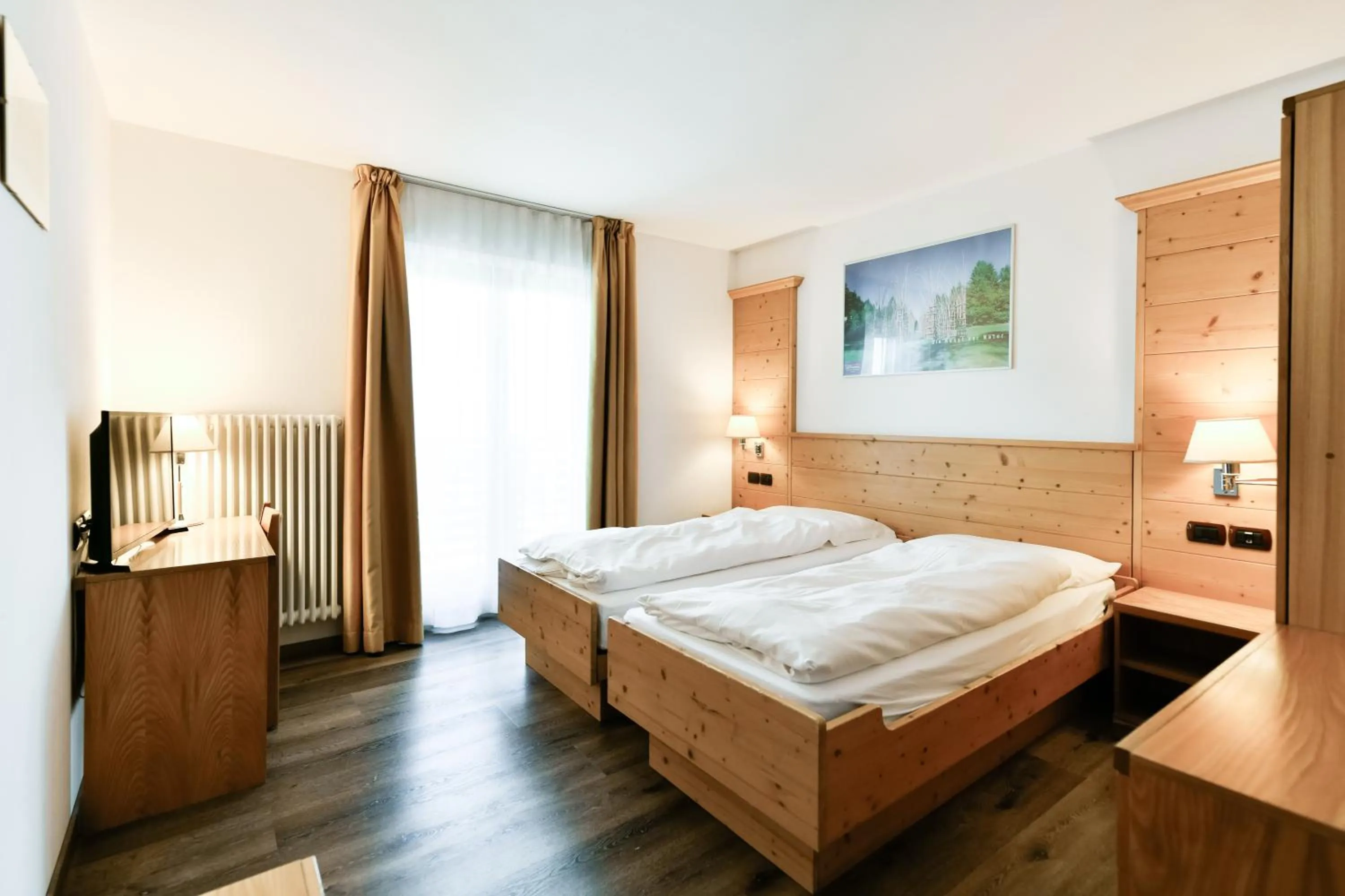 Bed in Chalet Caminetto