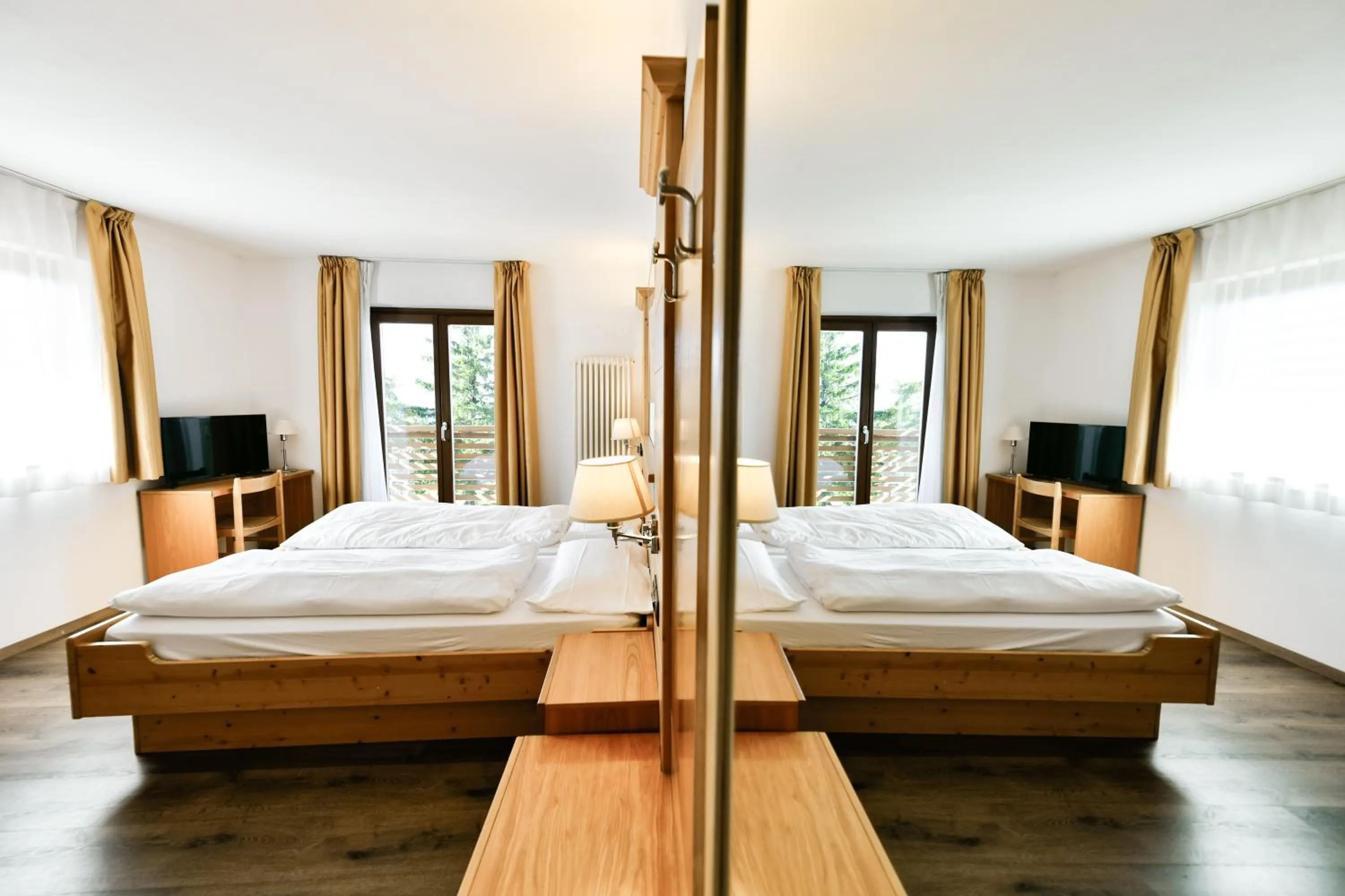 Bed in Chalet Caminetto
