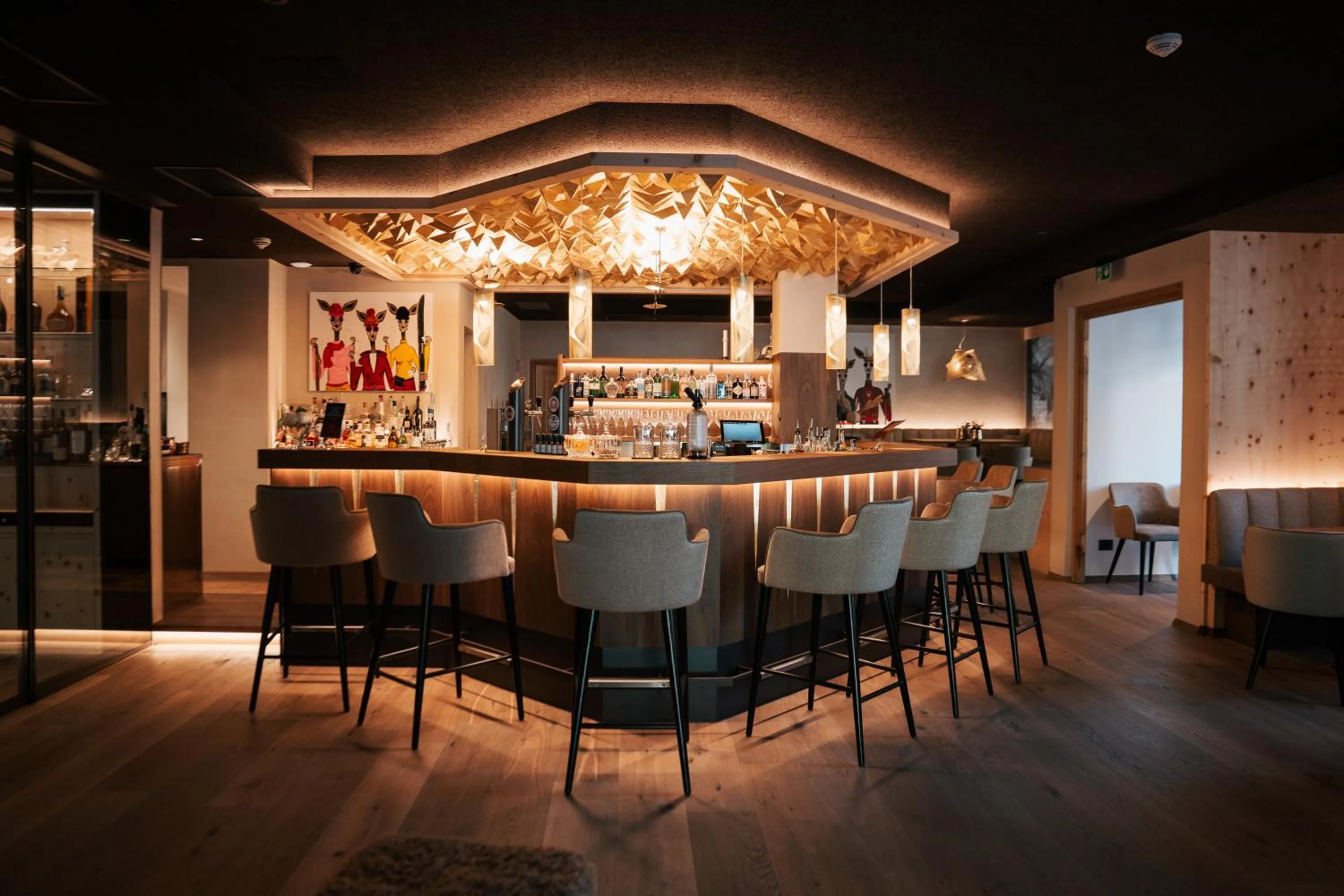 Lounge or bar in Hotel La Majun