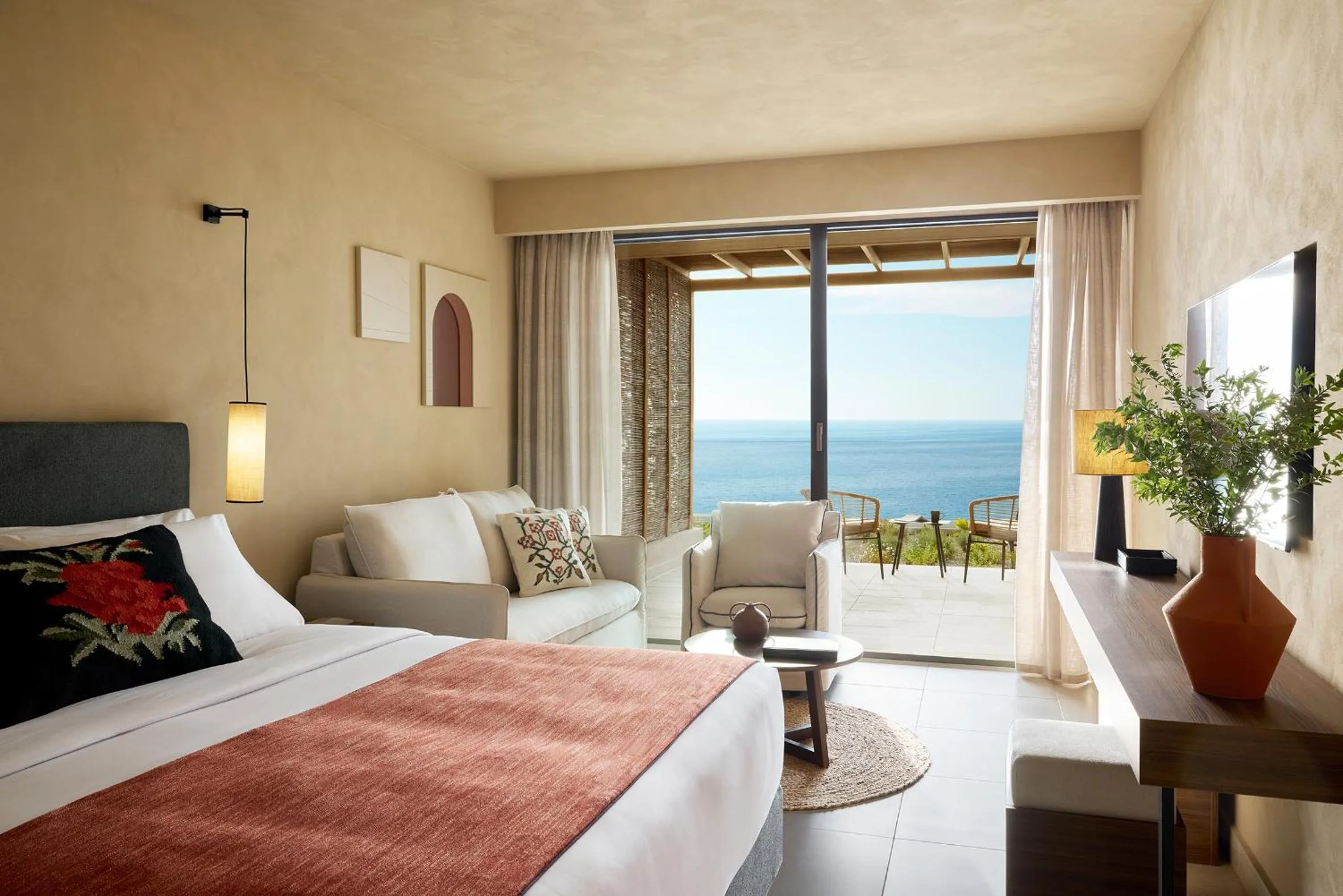 Bedroom, Bed in Alkyna Lifestyle Beach Resort - Adults Only