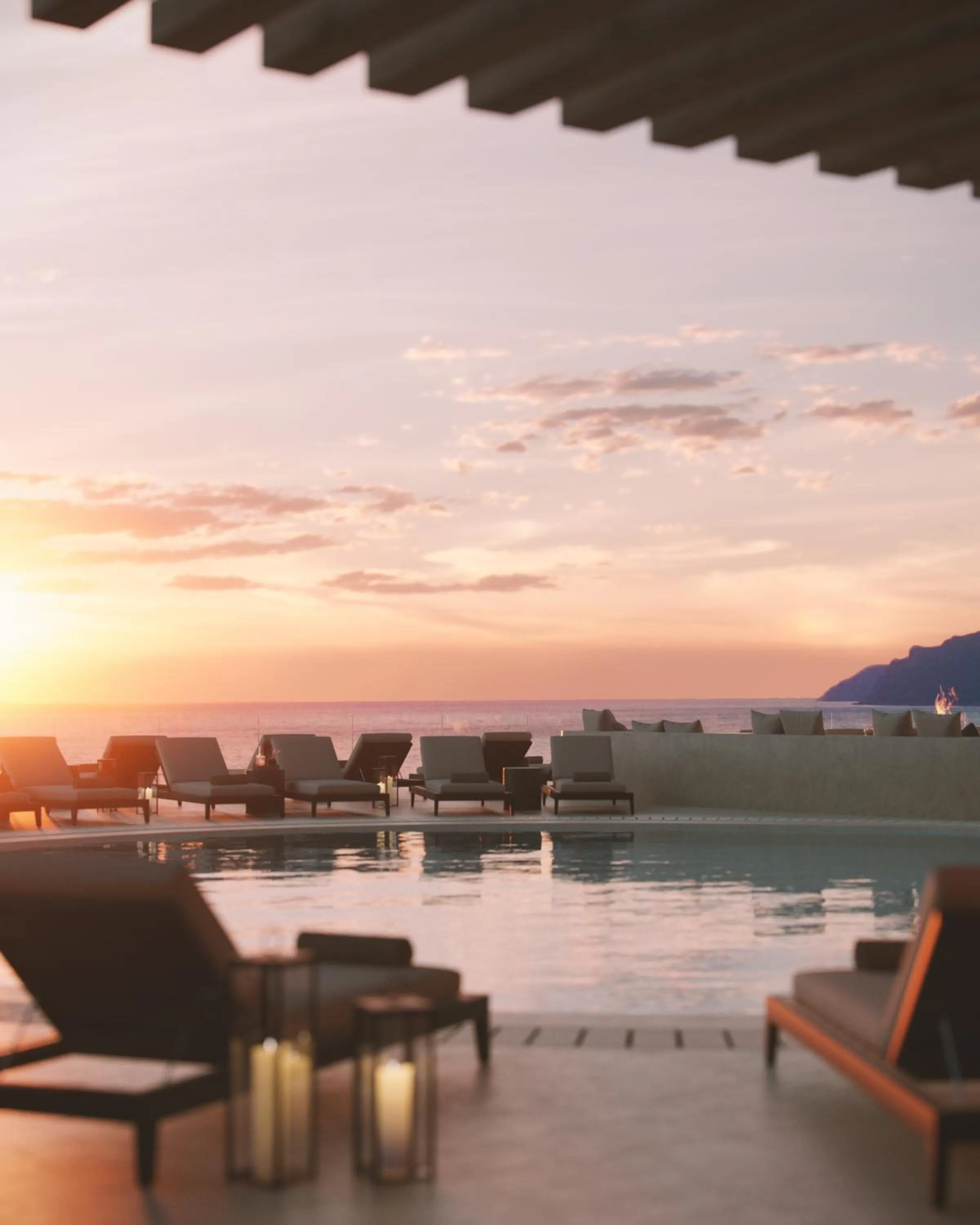 Pool view in Alkyna Lifestyle Beach Resort - Adults Only