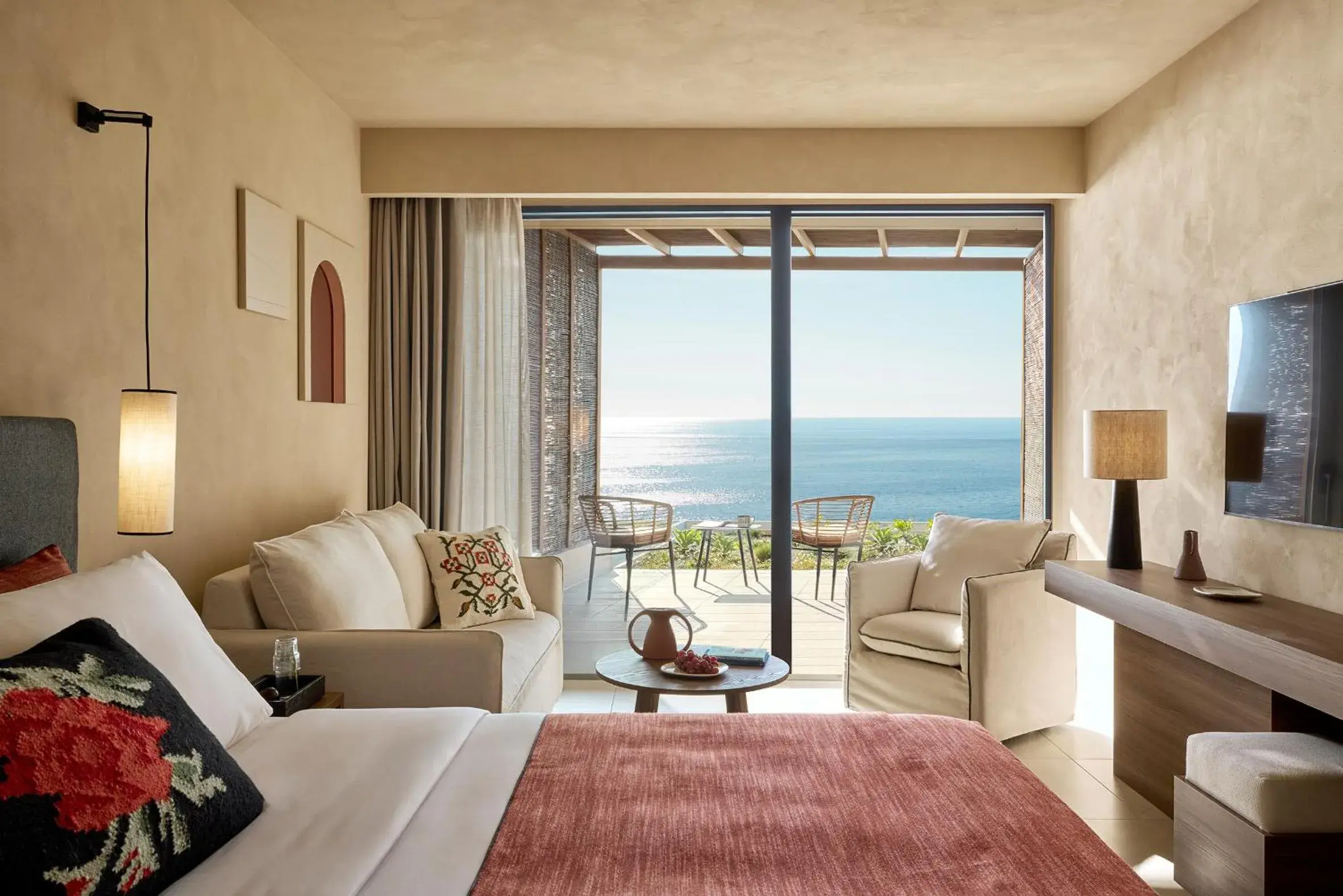 View (from property/room), Bed in Alkyna Lifestyle Beach Resort - Adults Only View (from property/room), Bed in Alkyna Lifestyle Beach Resort - Adults Only