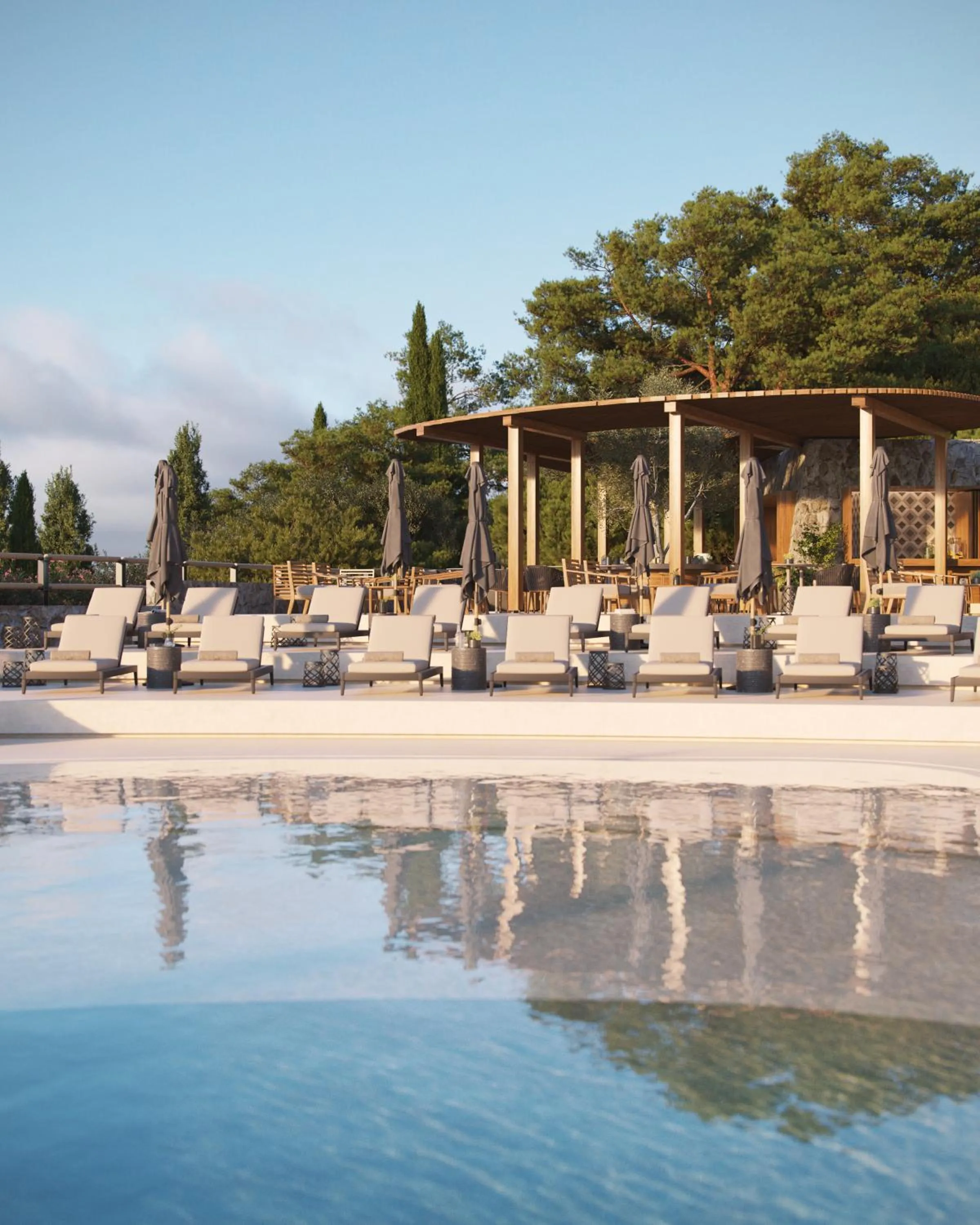 Pool view in Alkyna Lifestyle Beach Resort - Adults Only