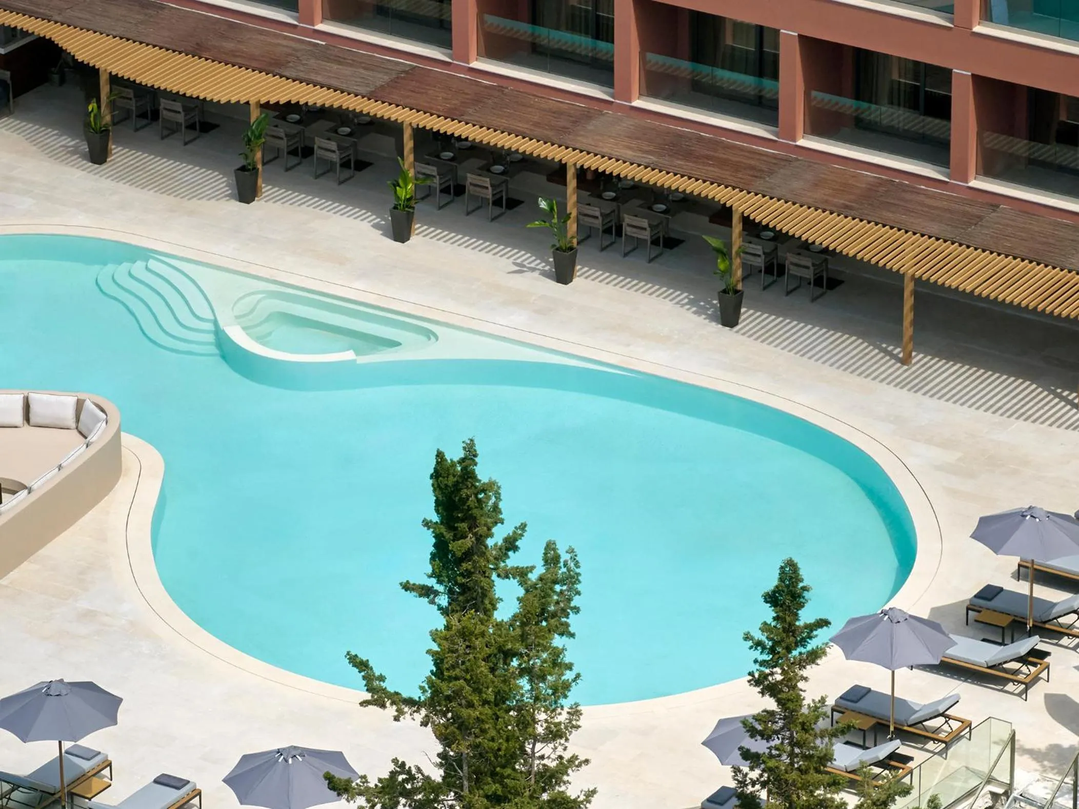 Swimming pool in Alkyna Lifestyle Beach Resort - Adults Only