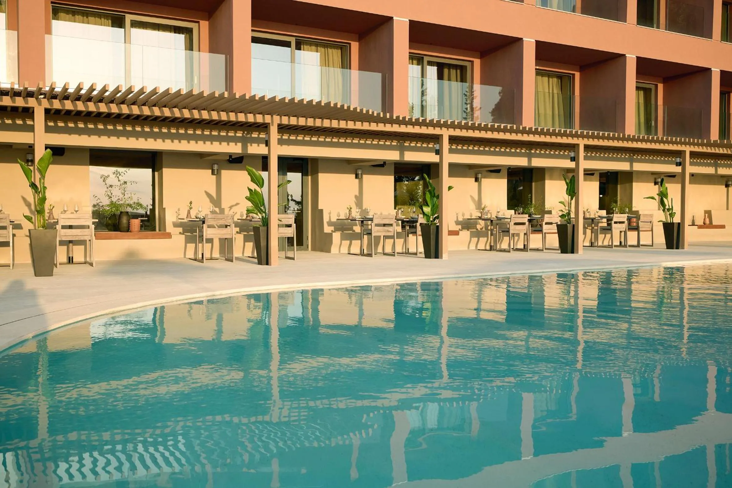 Swimming pool in Alkyna Lifestyle Beach Resort - Adults Only