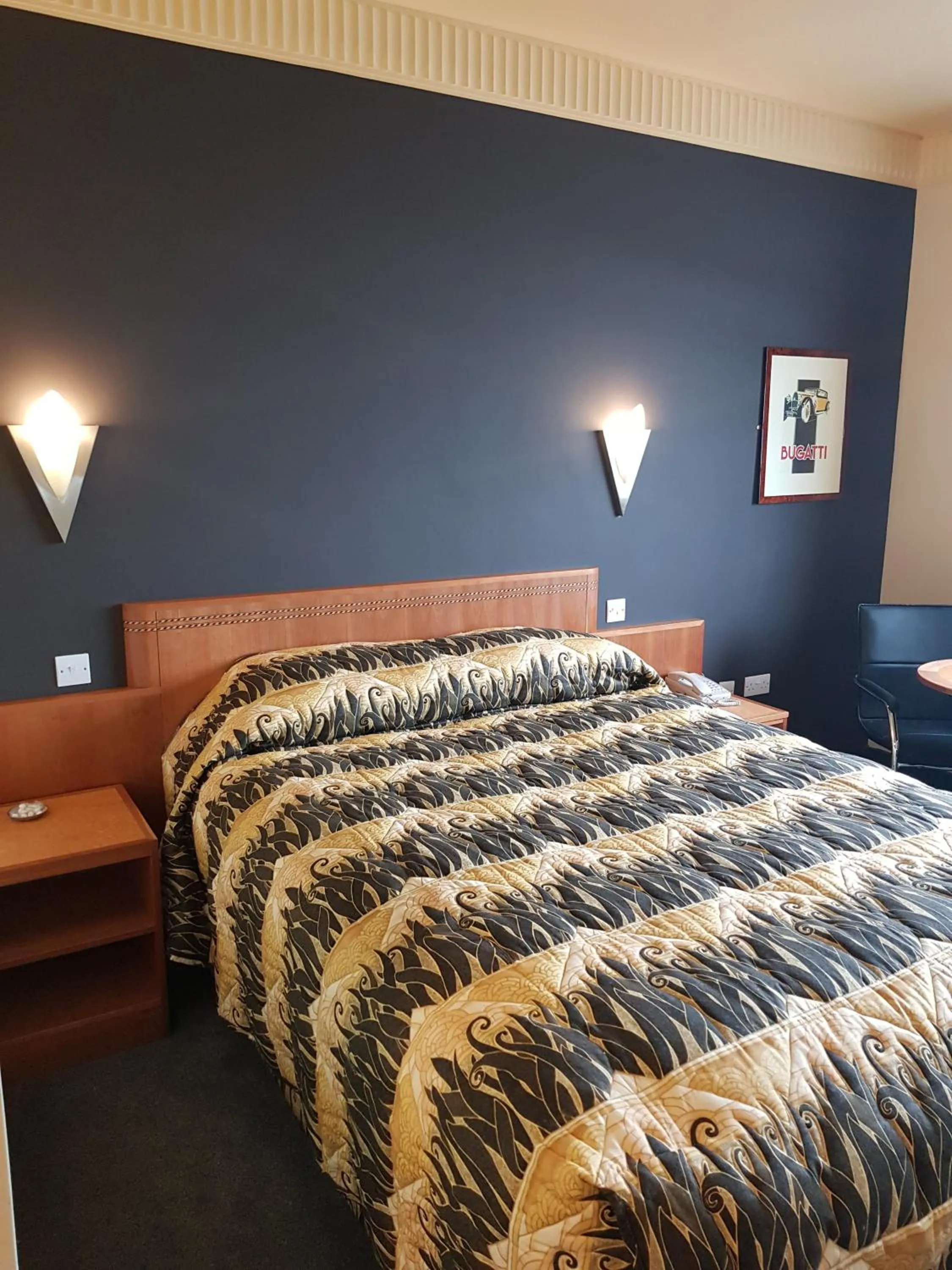 Bed in The Aviator Hotel