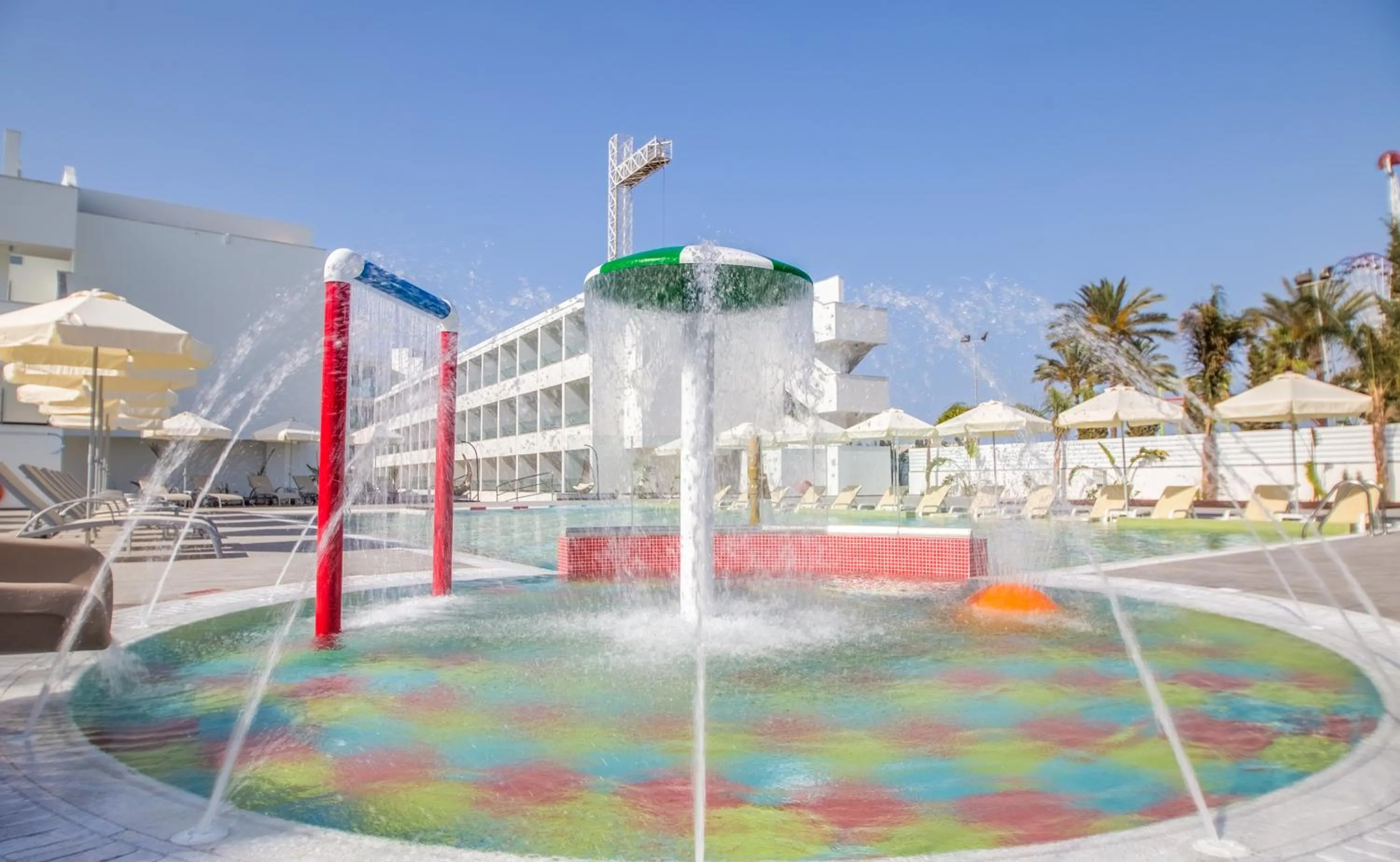 Swimming pool in Nicholas Color Hotel