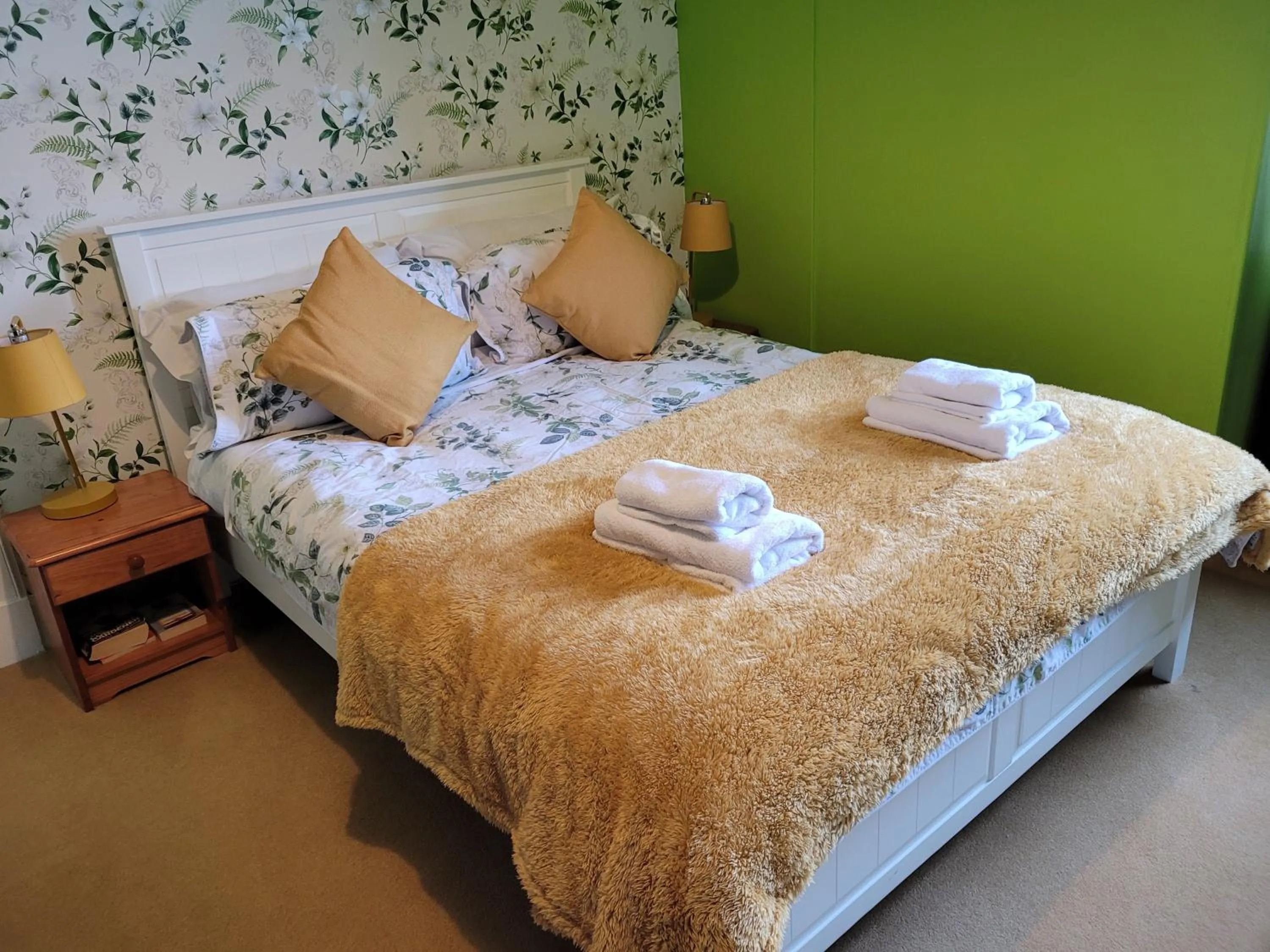 Bed in Dunallan Guest House