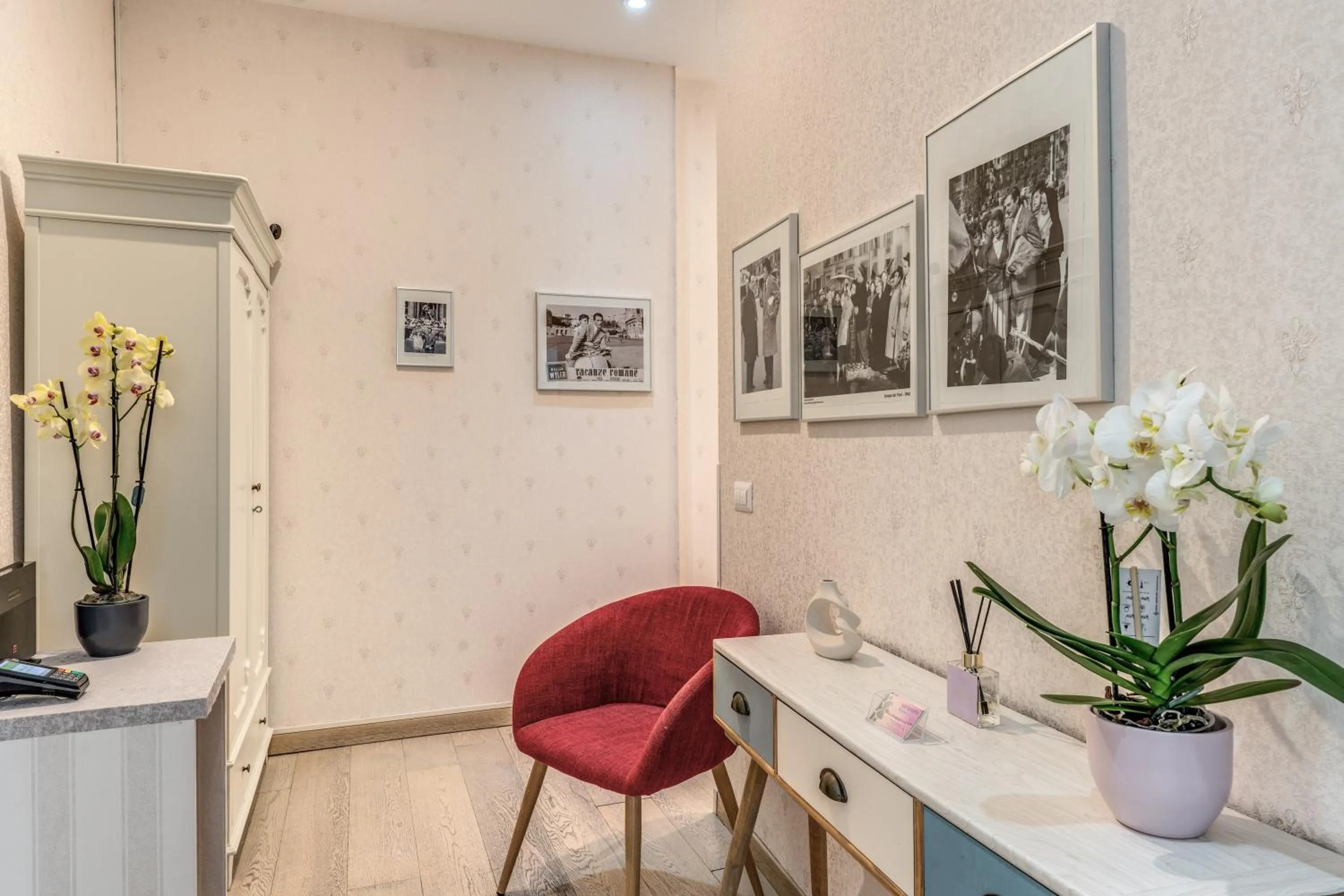 Lobby or reception in Marta Inn