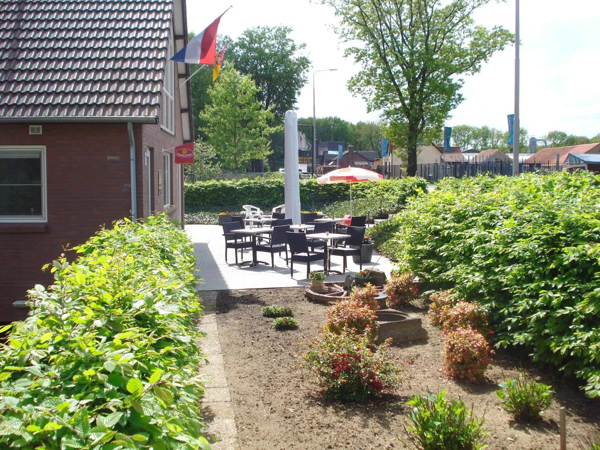 Garden in B & B Leudal