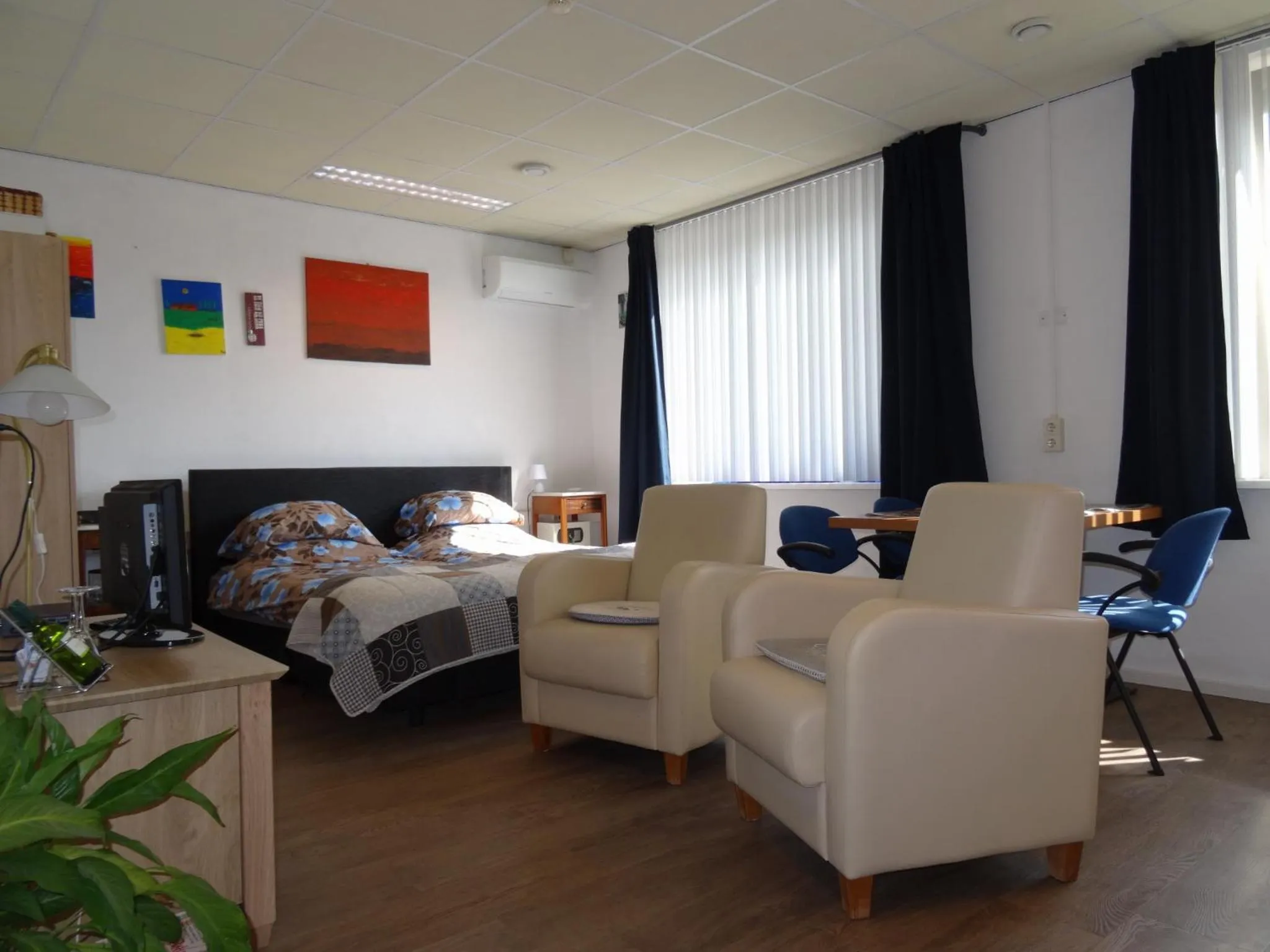 Decorative detail, Bed in B & B Leudal