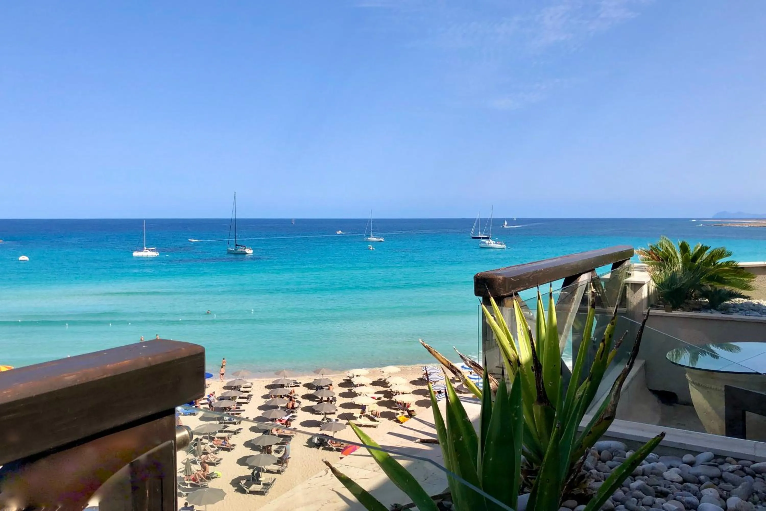 View (from property/room) in Hotel Capo San Vito by Geocharme