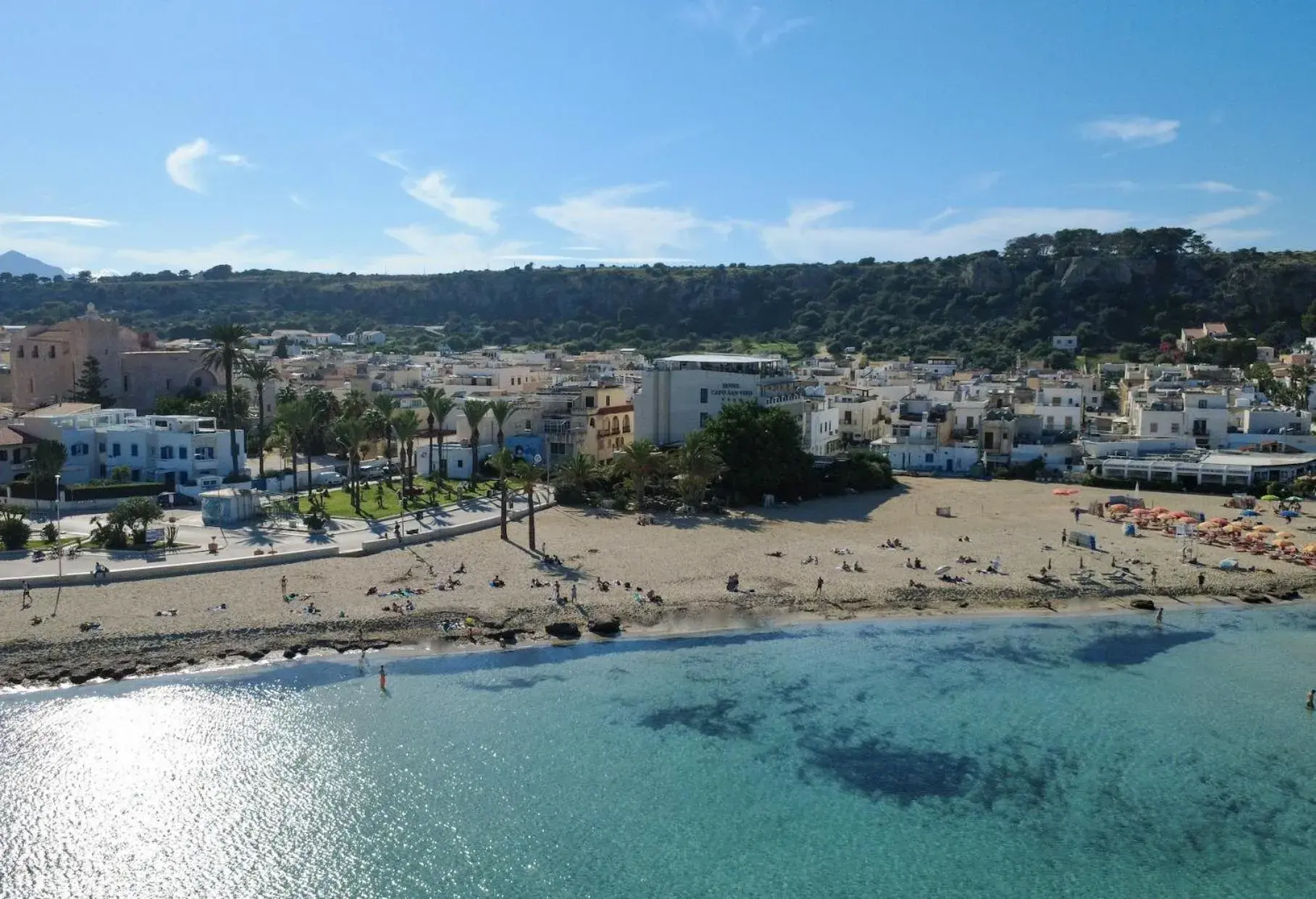 Property building in Hotel Capo San Vito by Geocharme Property building in Hotel Capo San Vito by Geocharme