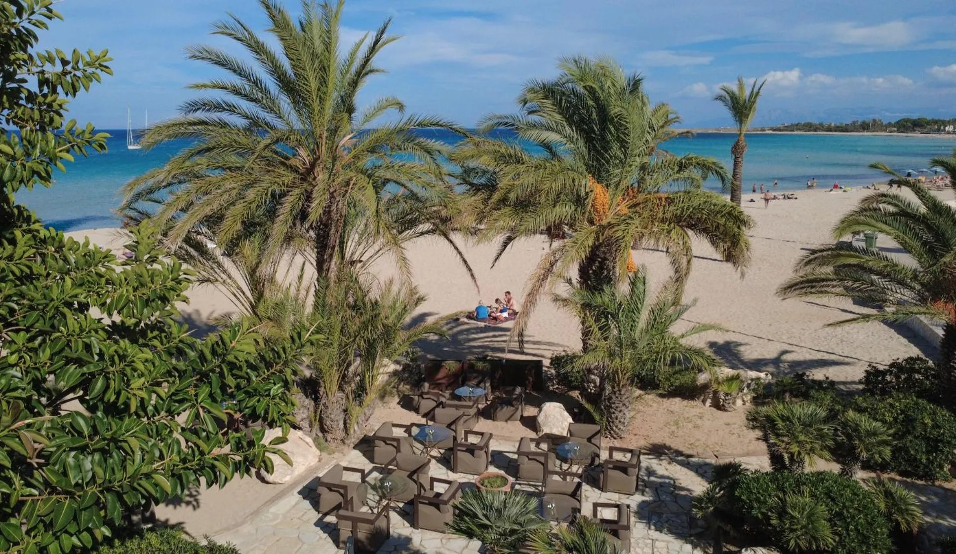 Balcony/Terrace in Hotel Capo San Vito by Geocharme