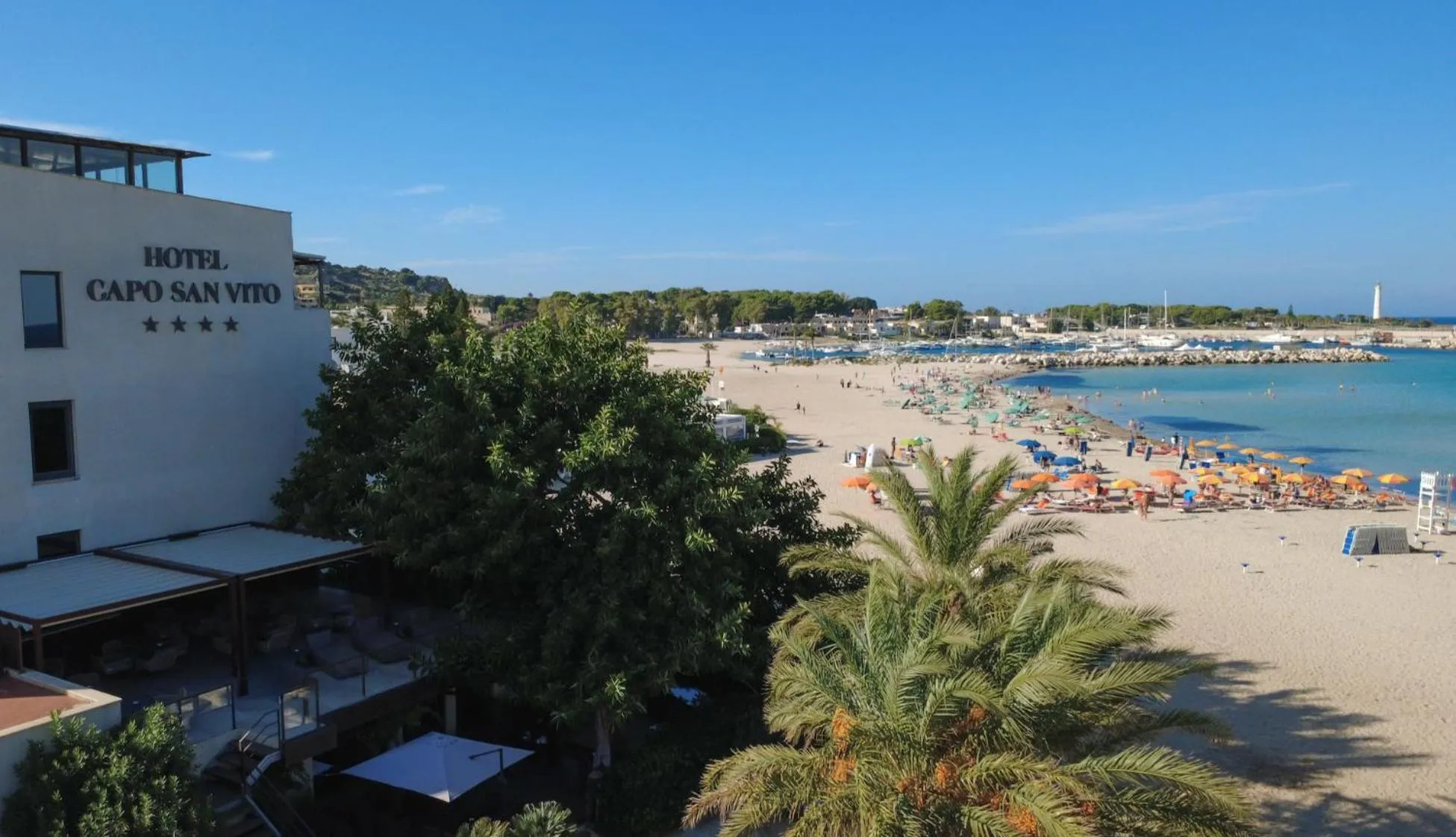 Property building in Hotel Capo San Vito by Geocharme