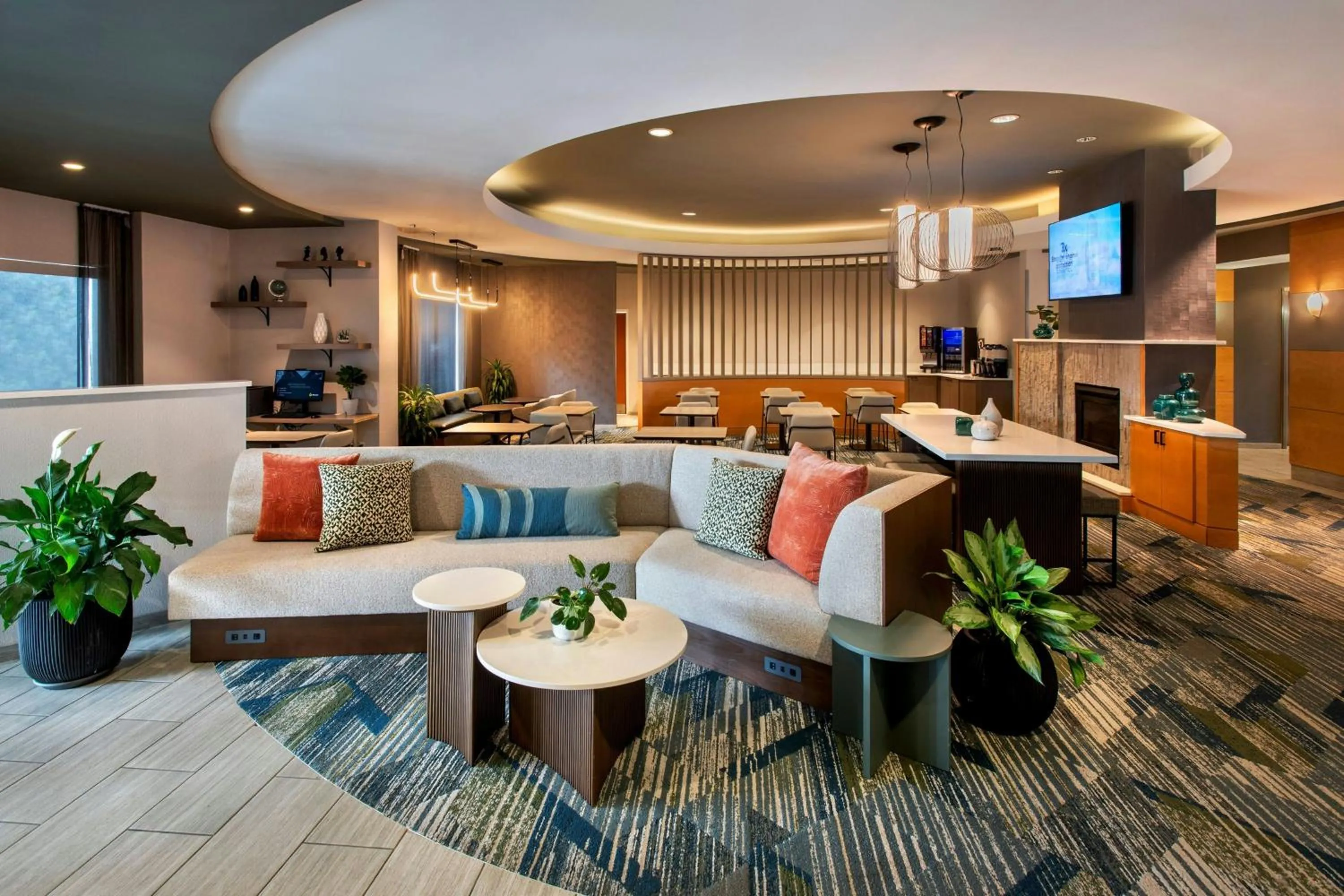 Lobby or reception in SpringHill Suites by Marriott Albany Latham-Colonie