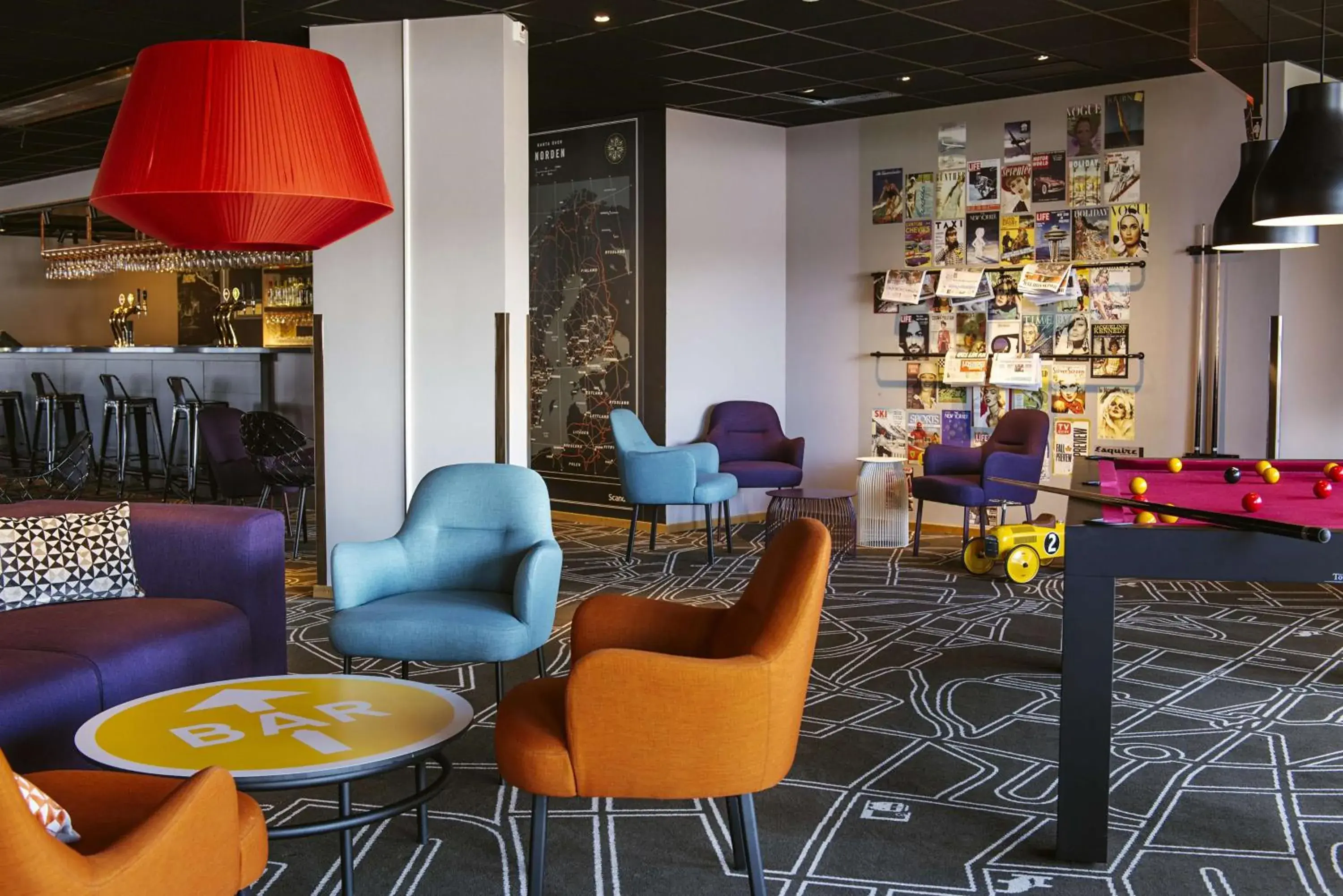 Lobby or reception in Scandic Elmia Lobby or reception in Scandic Elmia