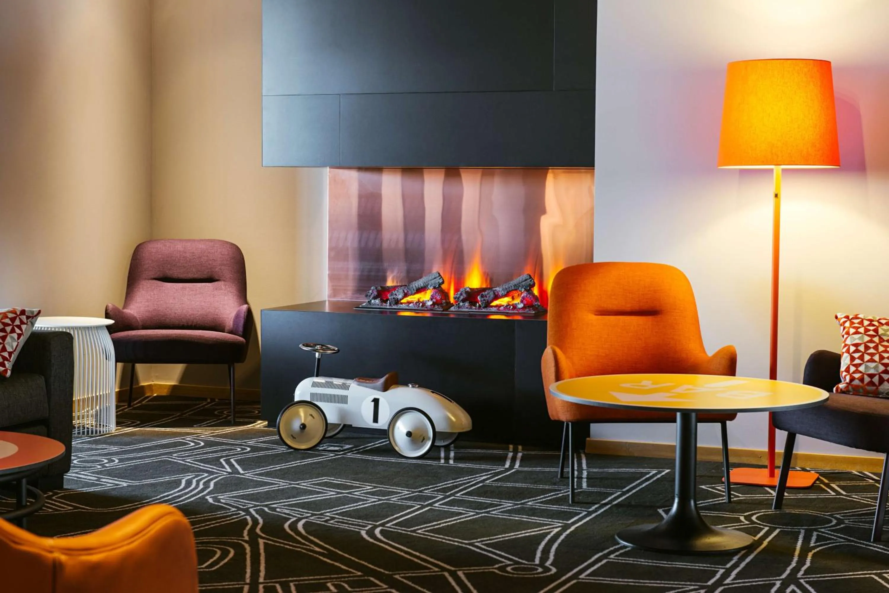 Lounge or bar in Scandic Elmia