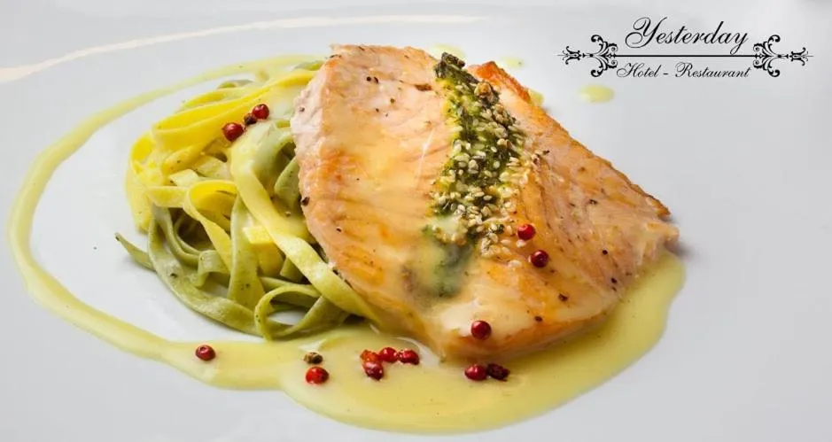 Food close-up in Hotel Yesterday