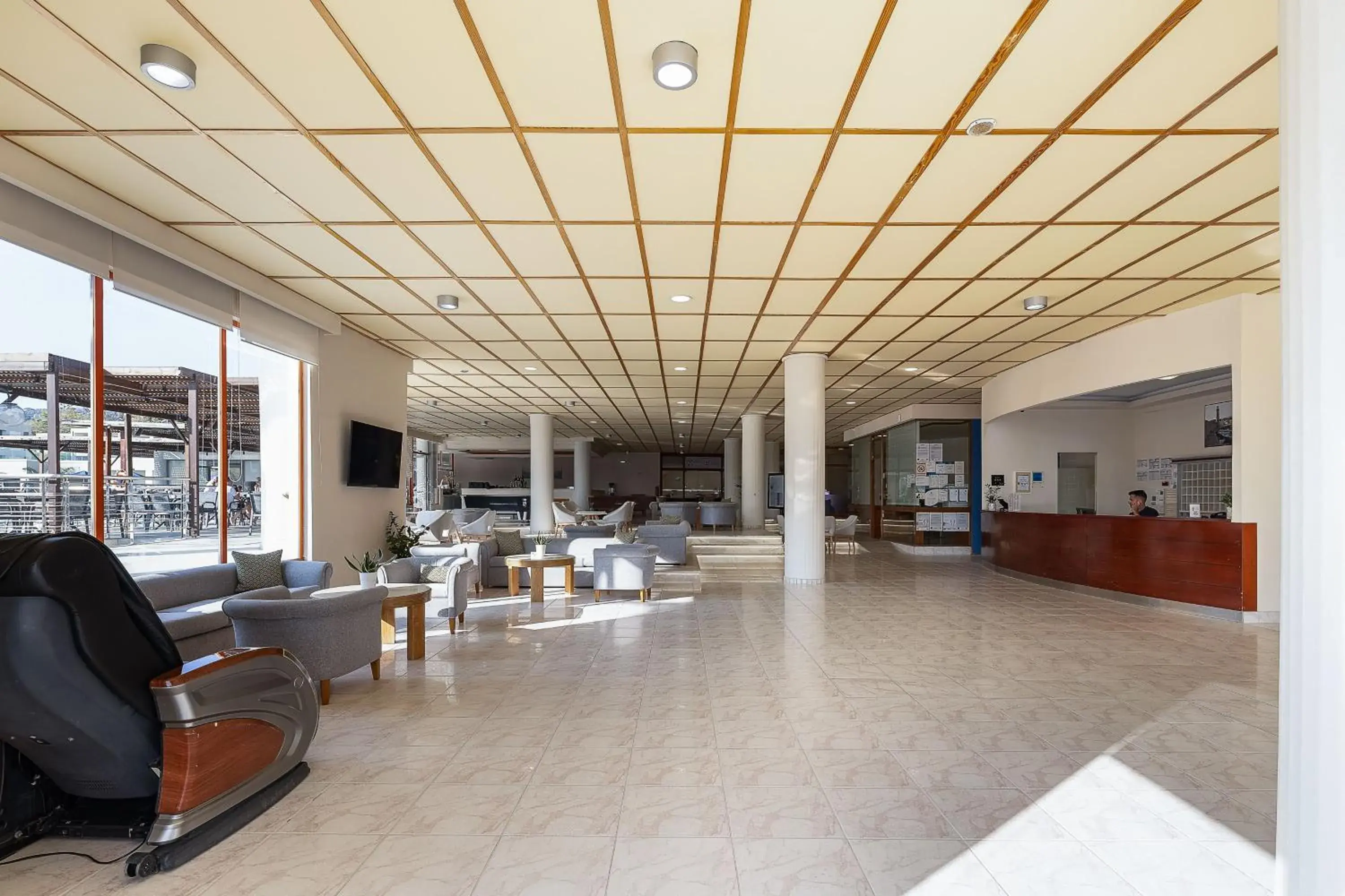 Lobby or reception in Rethymno Village Lobby or reception in Rethymno Village