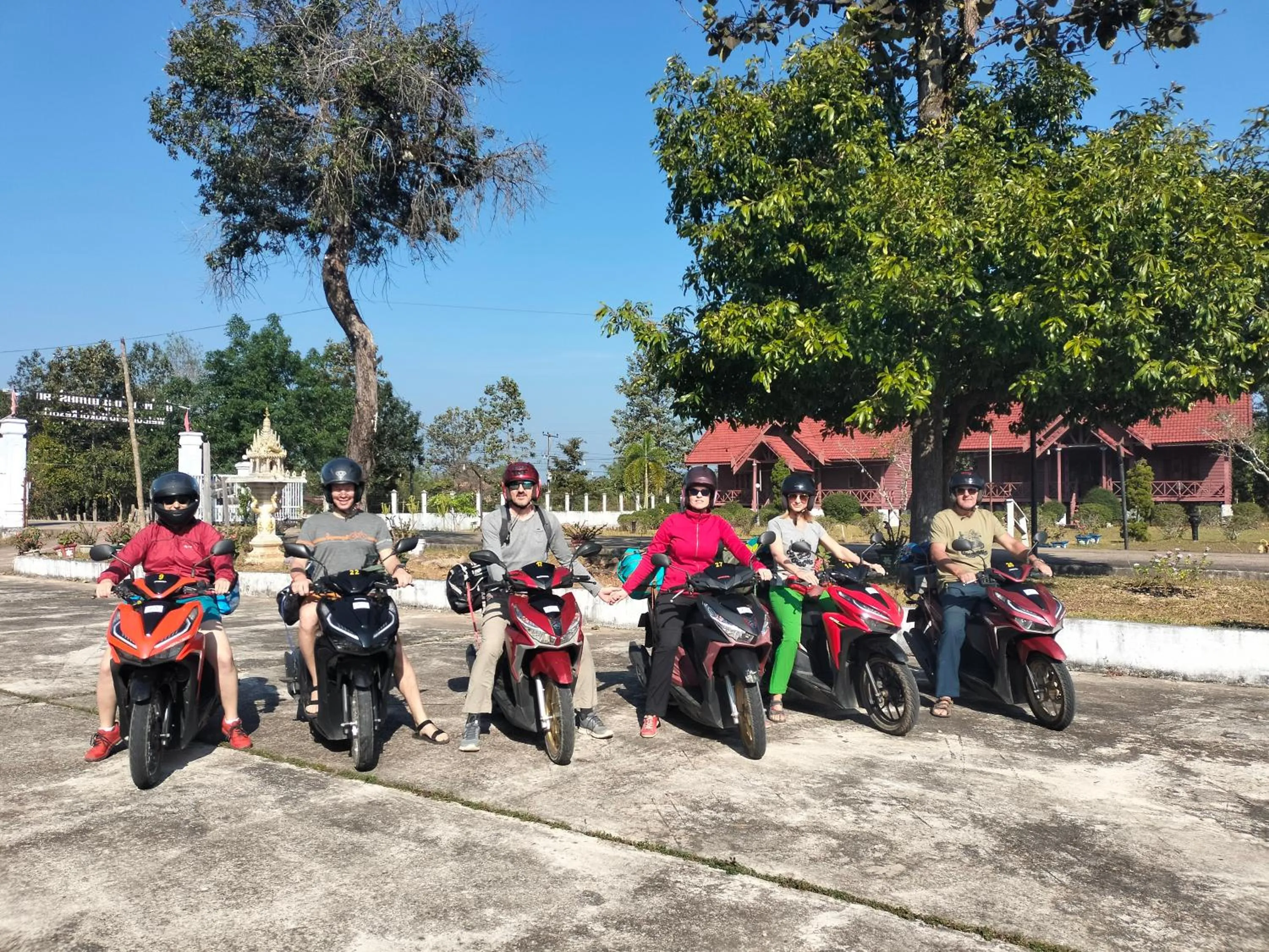 group of guests in Nakai Resort