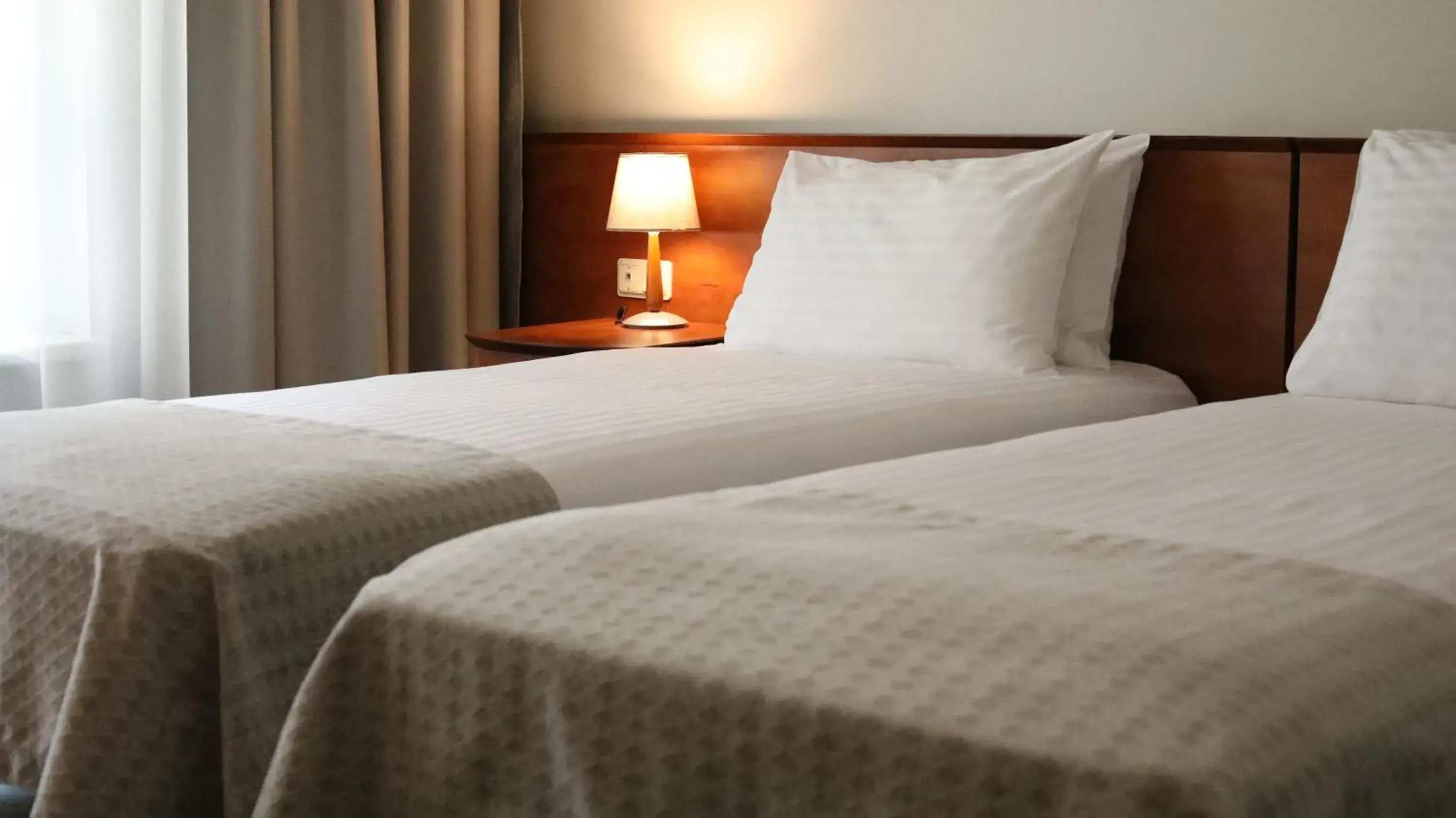 Bed in BEST BALTIC Kaunas Bed in BEST BALTIC Kaunas