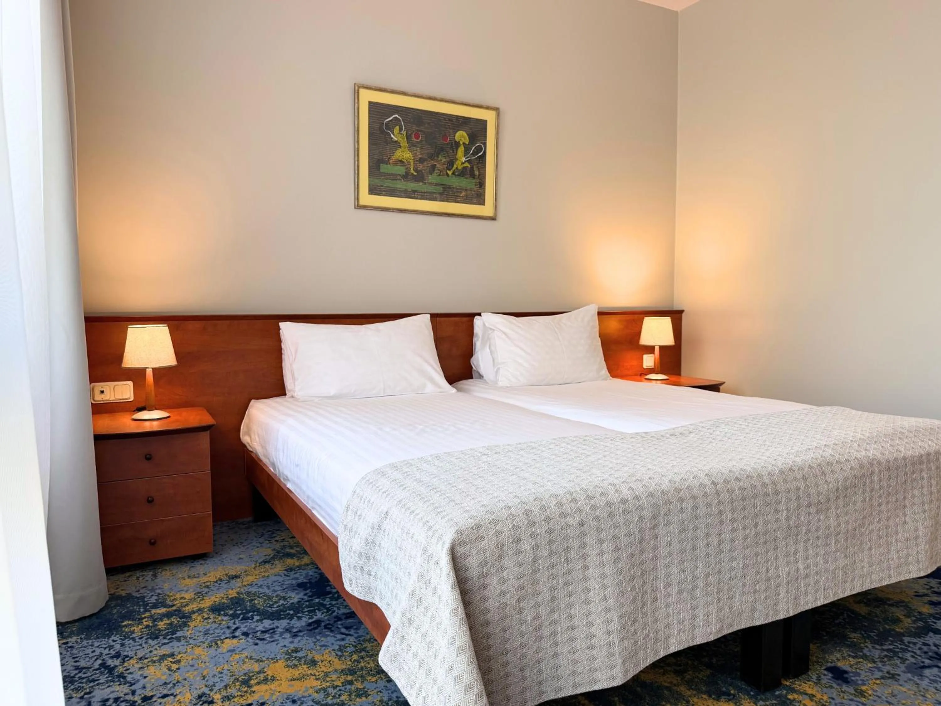 Bed in BEST BALTIC Kaunas