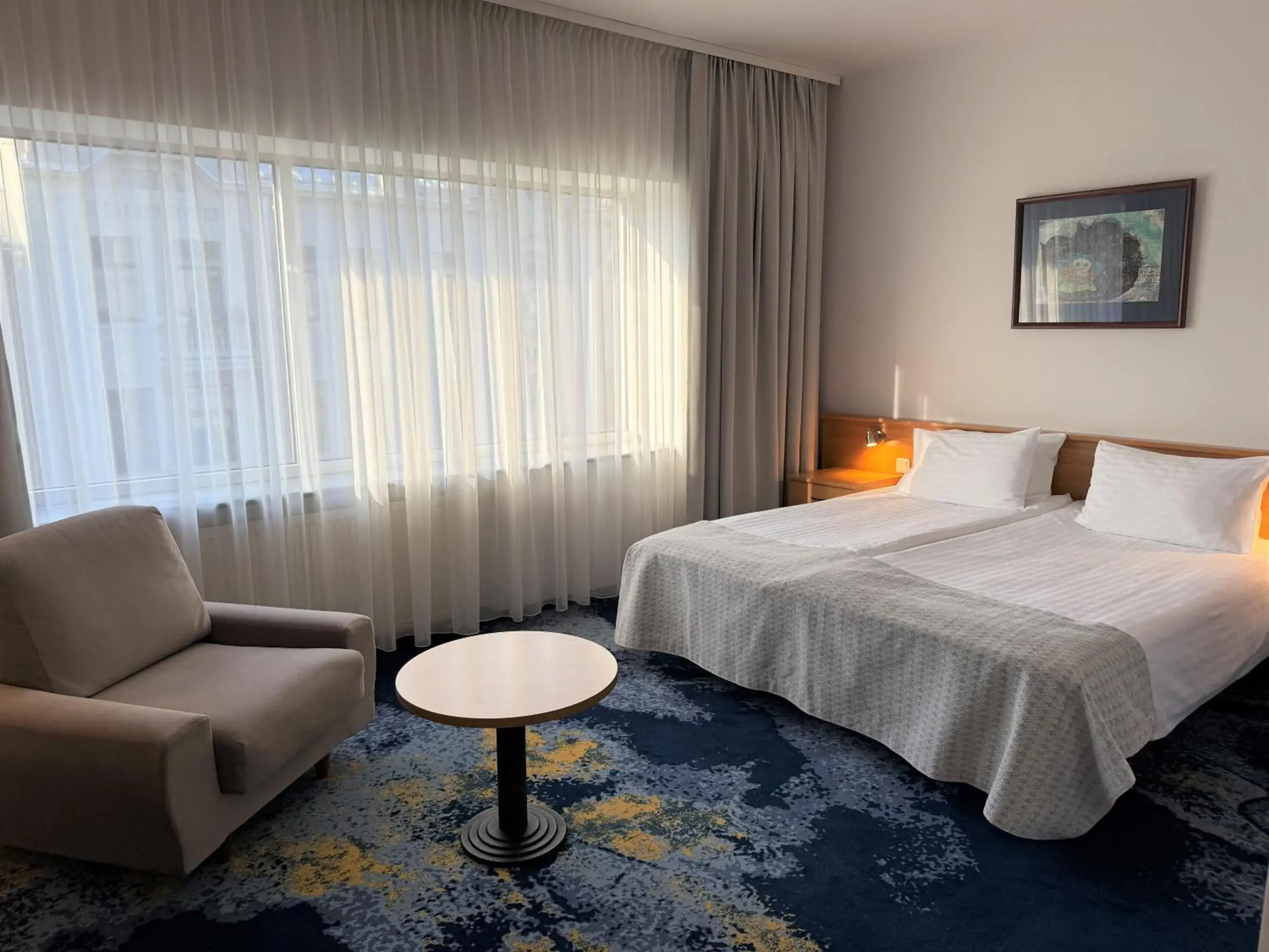 Bed in BEST BALTIC Kaunas Bed in BEST BALTIC Kaunas