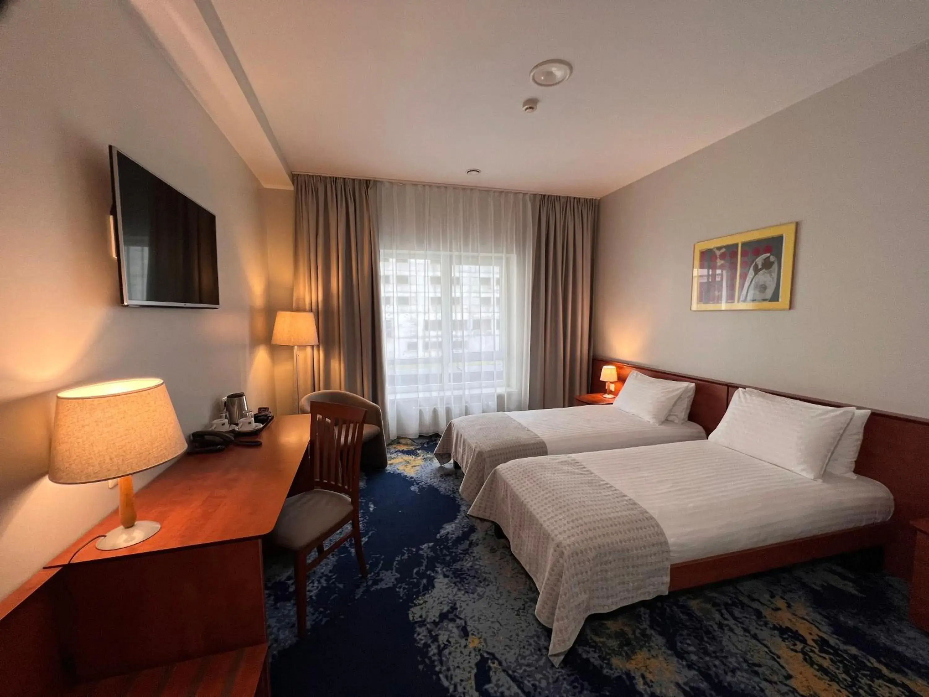 Bed in BEST BALTIC Kaunas Bed in BEST BALTIC Kaunas