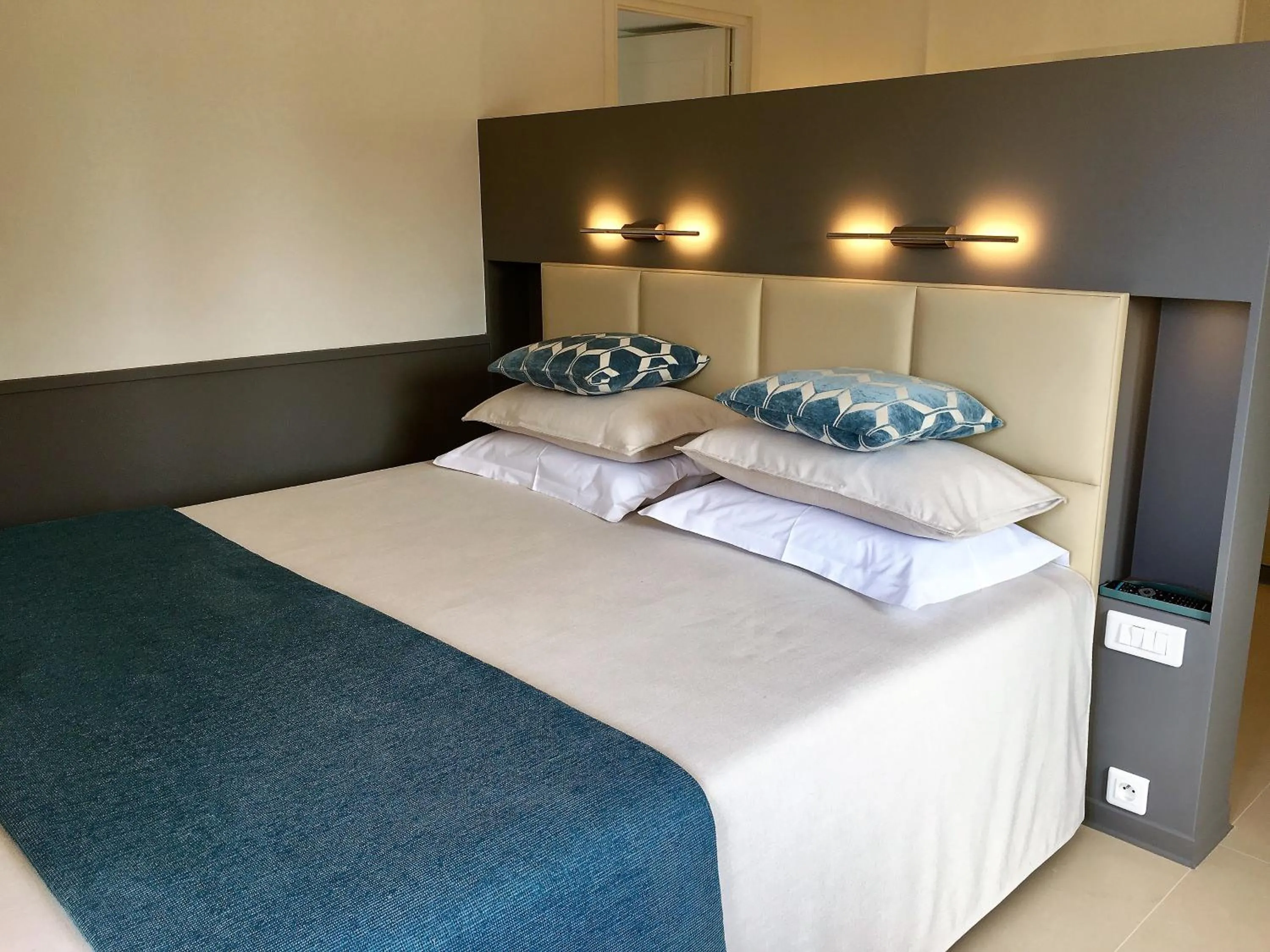 Bed in Hotel Spa Genovese