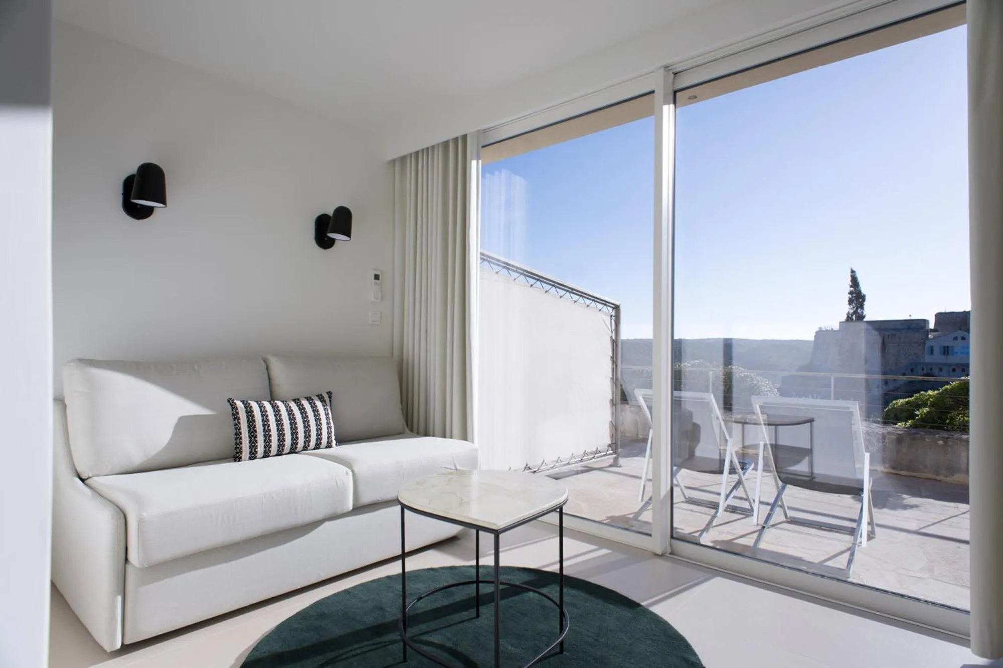 Living room in Hotel Spa Genovese