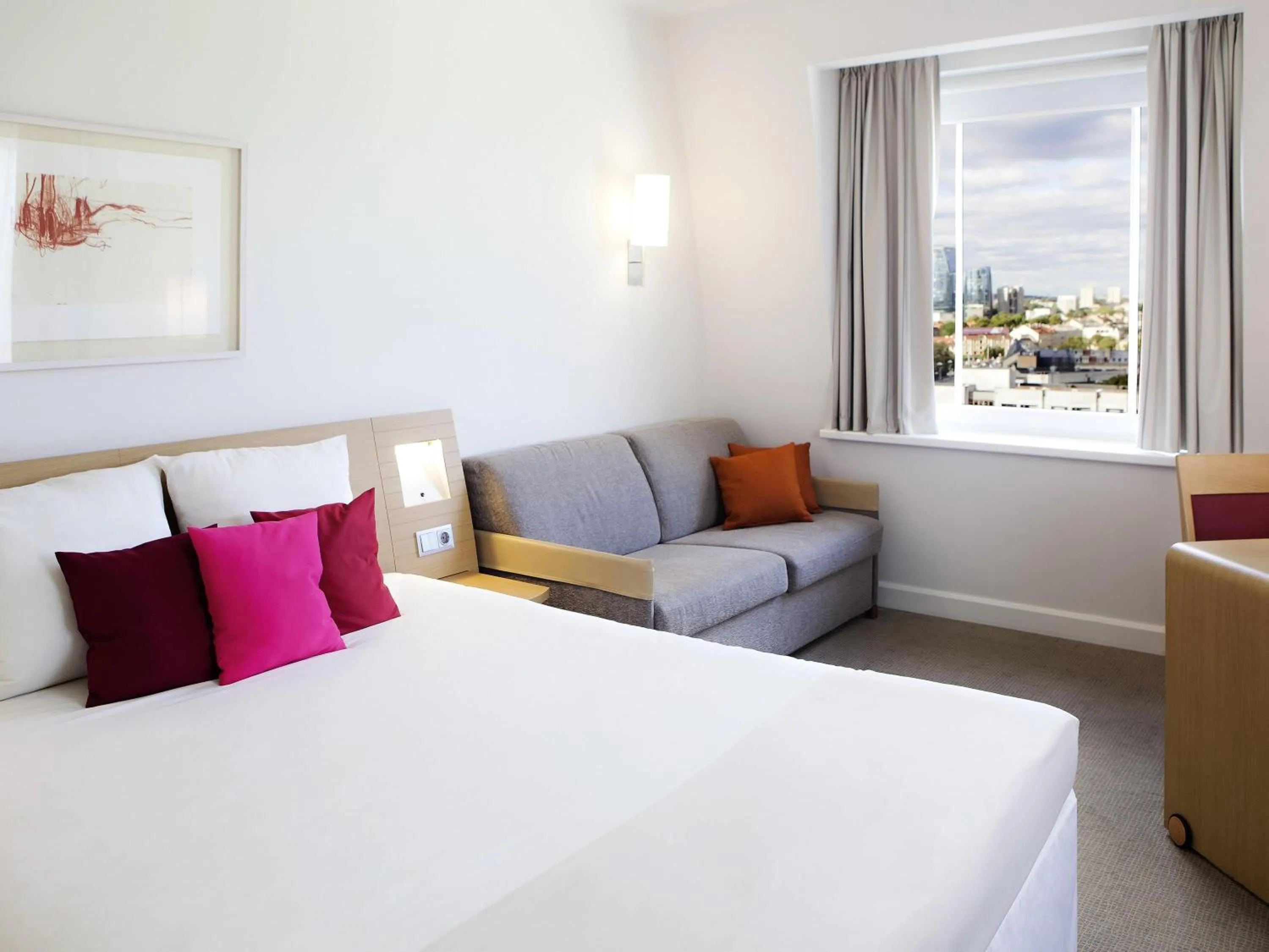 Bedroom, Bed in Novotel Vilnius Centre