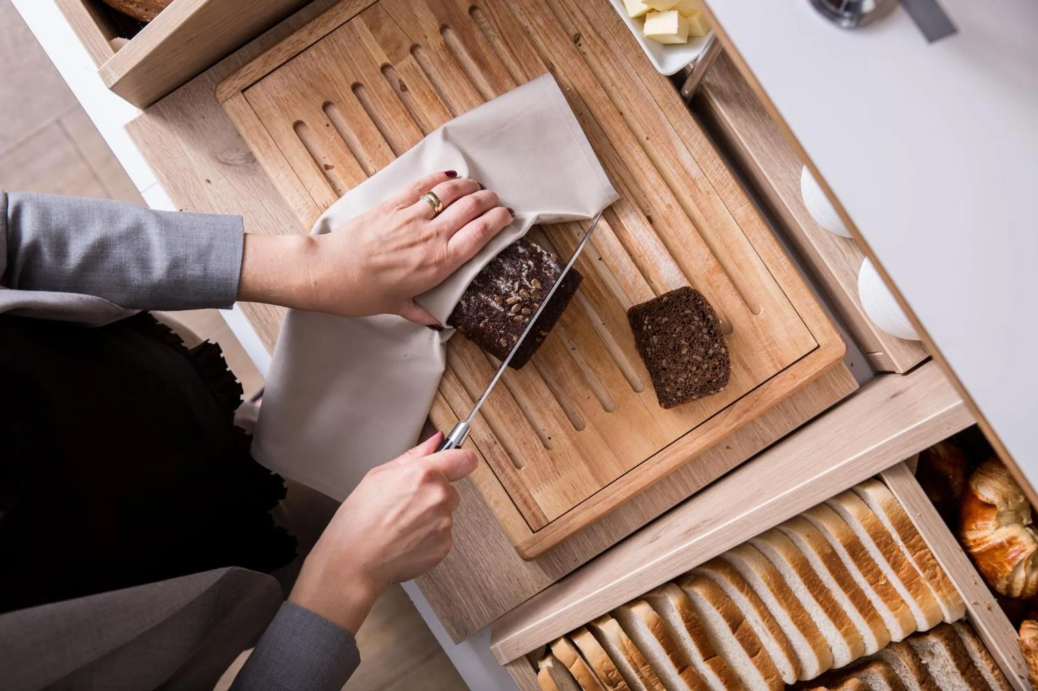 Breakfast in Novotel Vilnius Centre