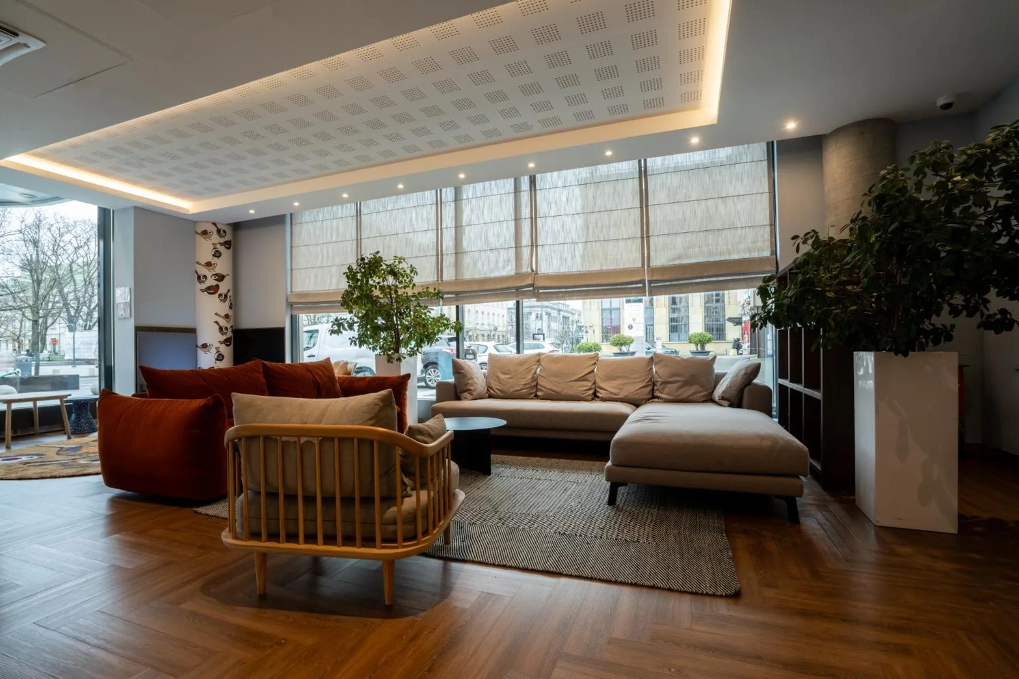 Lobby or reception in Novotel Vilnius Centre