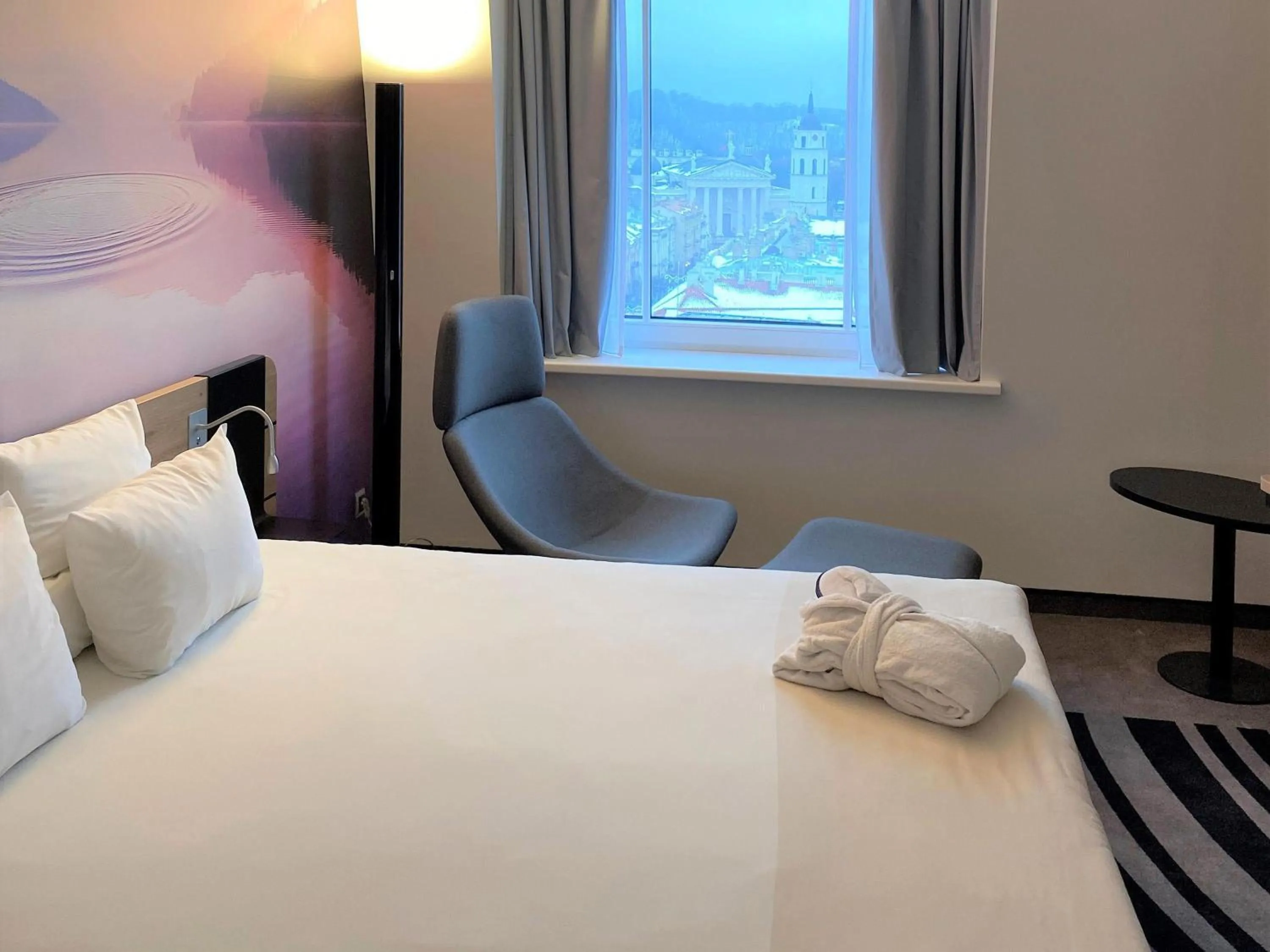 Bedroom, Bed in Novotel Vilnius Centre