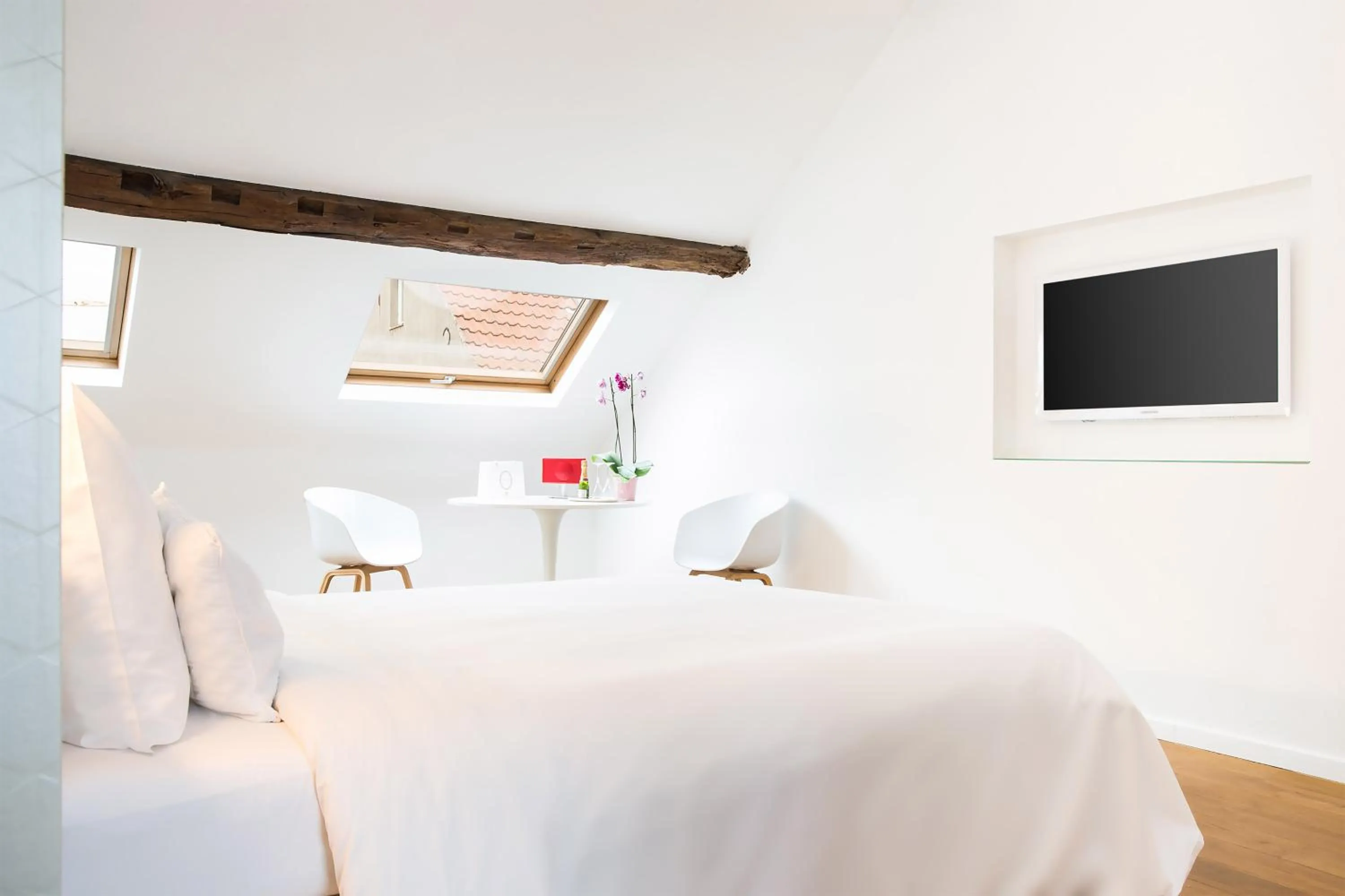 Bed in B&B X2Brussels